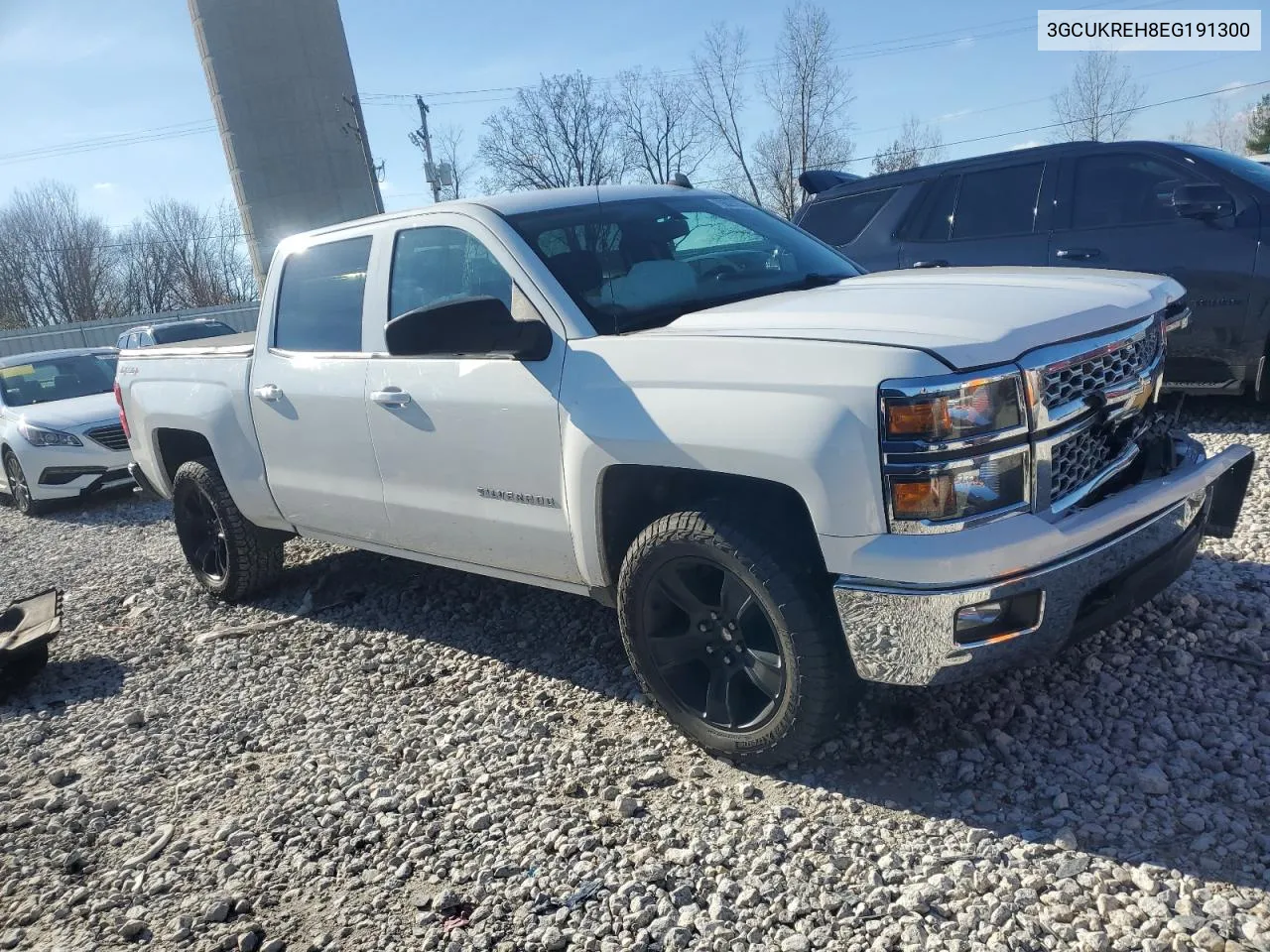 2014 Chevrolet Silverado K1500 Lt VIN: 3GCUKREH8EG191300 Lot: 79021954