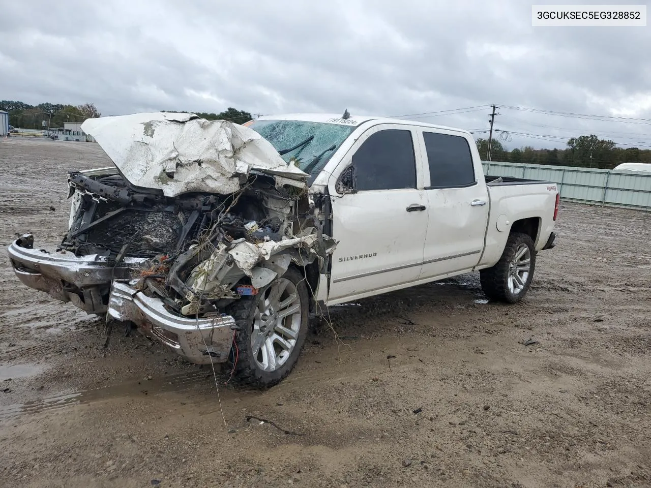 2014 Chevrolet Silverado K1500 Ltz VIN: 3GCUKSEC5EG328852 Lot: 79115224