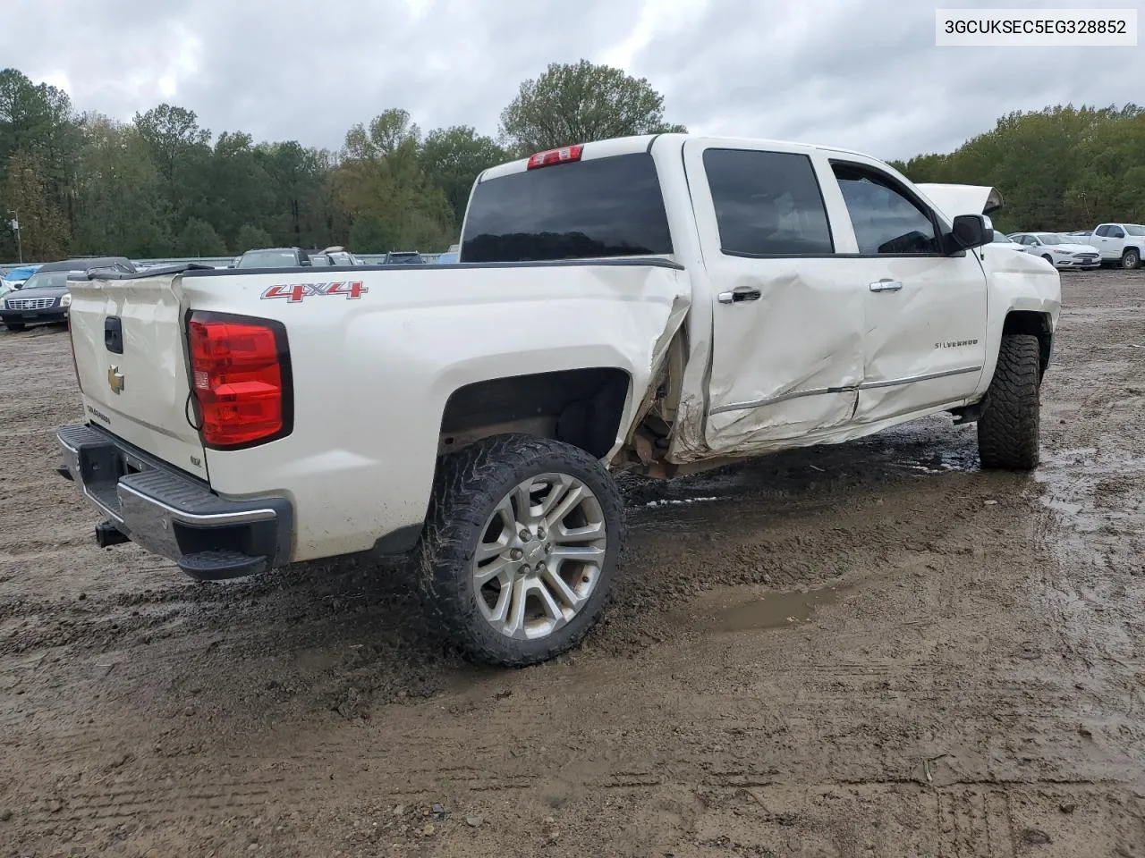 2014 Chevrolet Silverado K1500 Ltz VIN: 3GCUKSEC5EG328852 Lot: 79115224