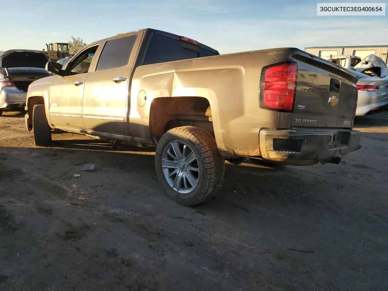 2014 Chevrolet Silverado K1500 High Country VIN: 3GCUKTEC3EG400654 Lot: 79128024