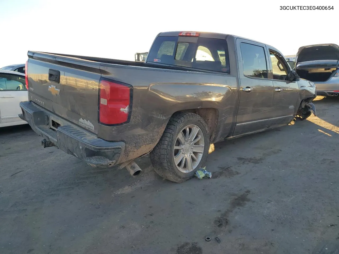 2014 Chevrolet Silverado K1500 High Country VIN: 3GCUKTEC3EG400654 Lot: 79128024