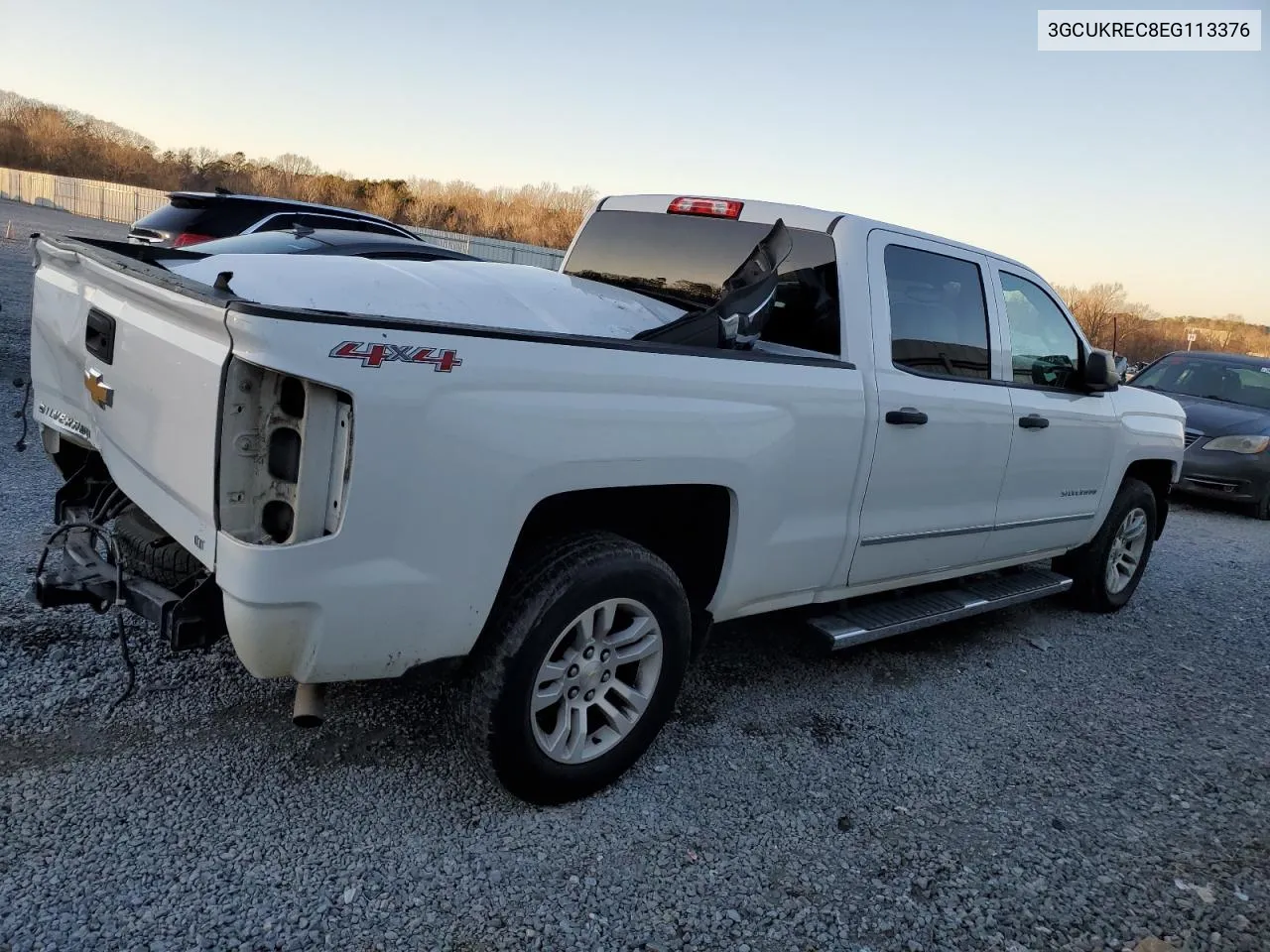 2014 Chevrolet Silverado K1500 Lt VIN: 3GCUKREC8EG113376 Lot: 79136423