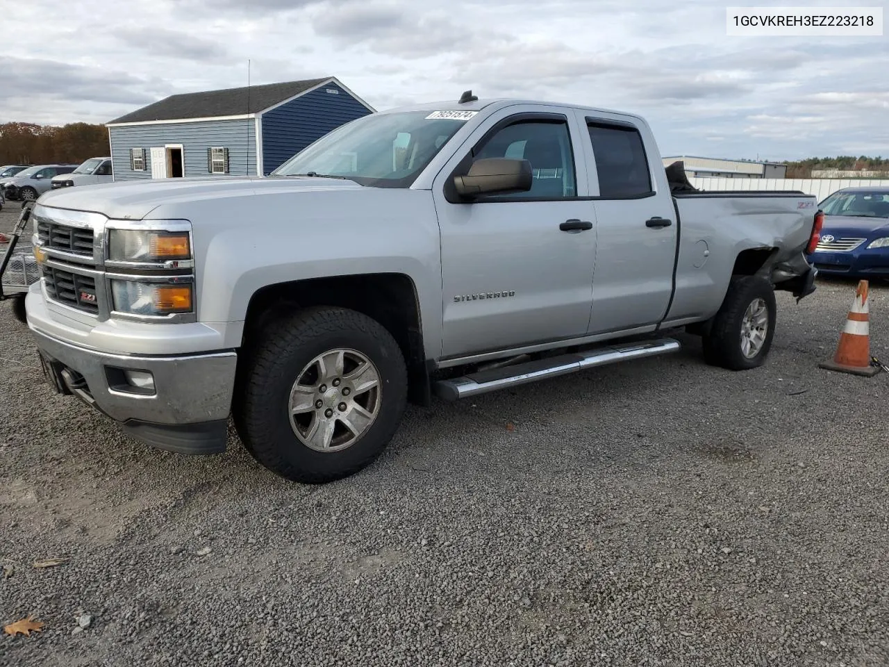 2014 Chevrolet Silverado K1500 Lt VIN: 1GCVKREH3EZ223218 Lot: 79251574