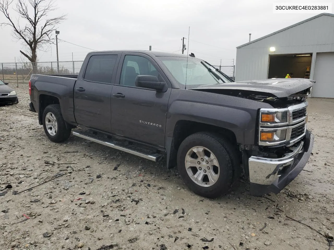 2014 Chevrolet Silverado K1500 Lt VIN: 3GCUKREC4EG283881 Lot: 79370214