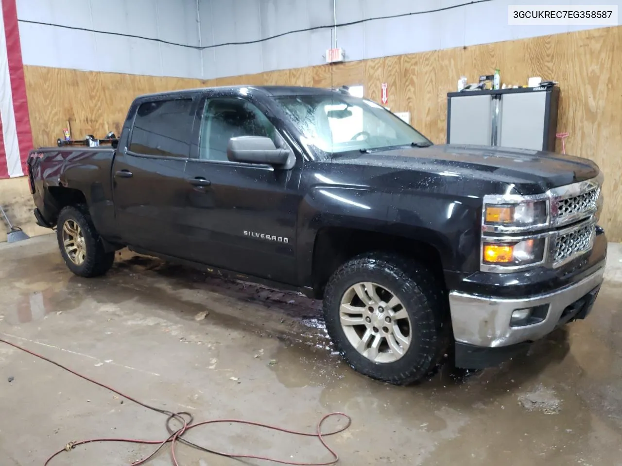 2014 Chevrolet Silverado K1500 Lt VIN: 3GCUKREC7EG358587 Lot: 79432074