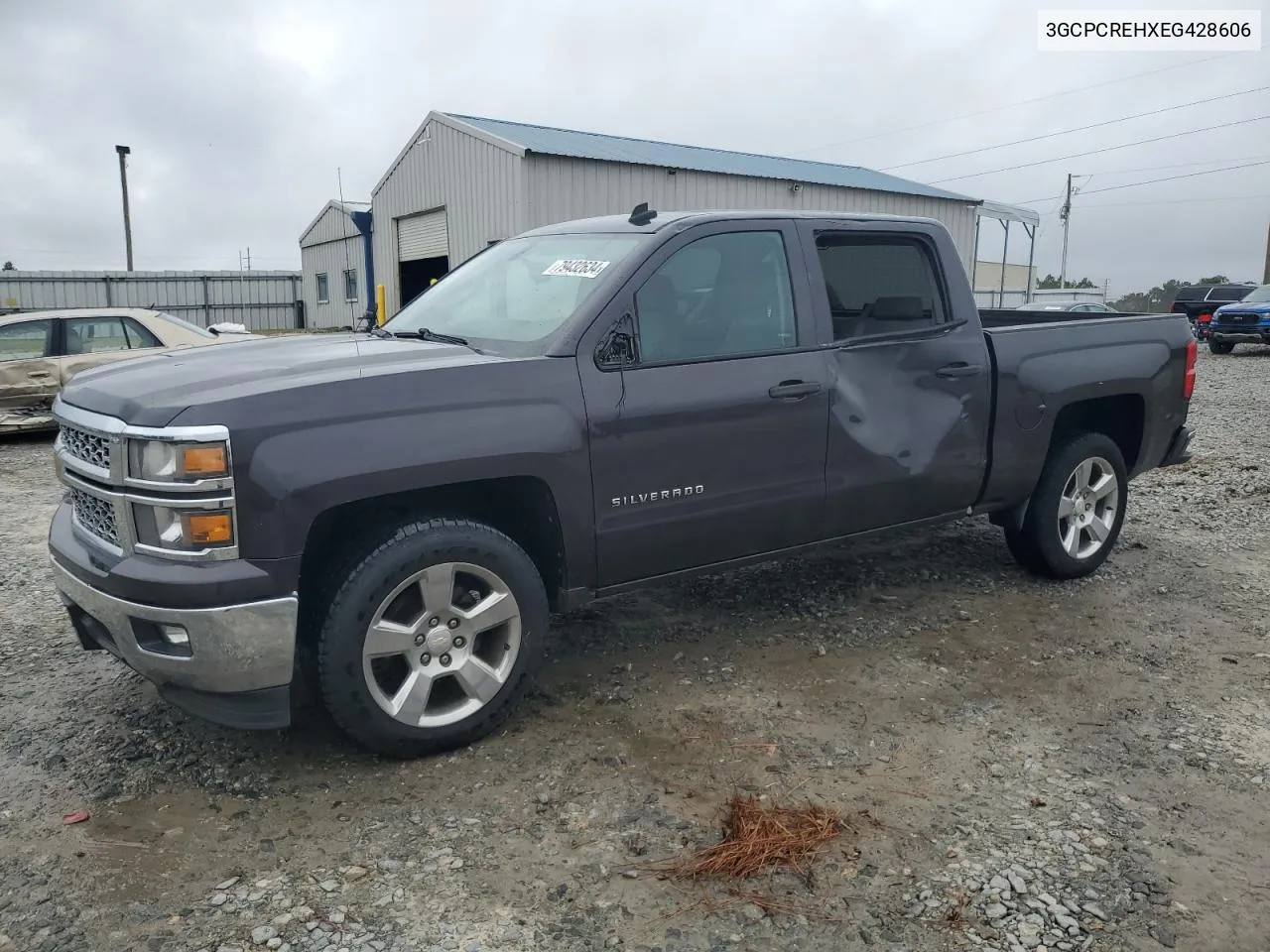 2014 Chevrolet Silverado C1500 Lt VIN: 3GCPCREHXEG428606 Lot: 79432634