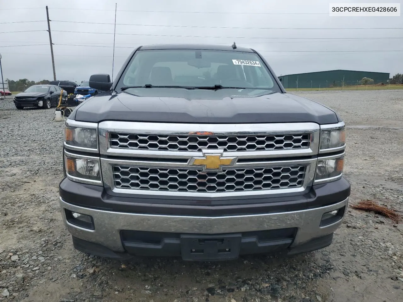 2014 Chevrolet Silverado C1500 Lt VIN: 3GCPCREHXEG428606 Lot: 79432634