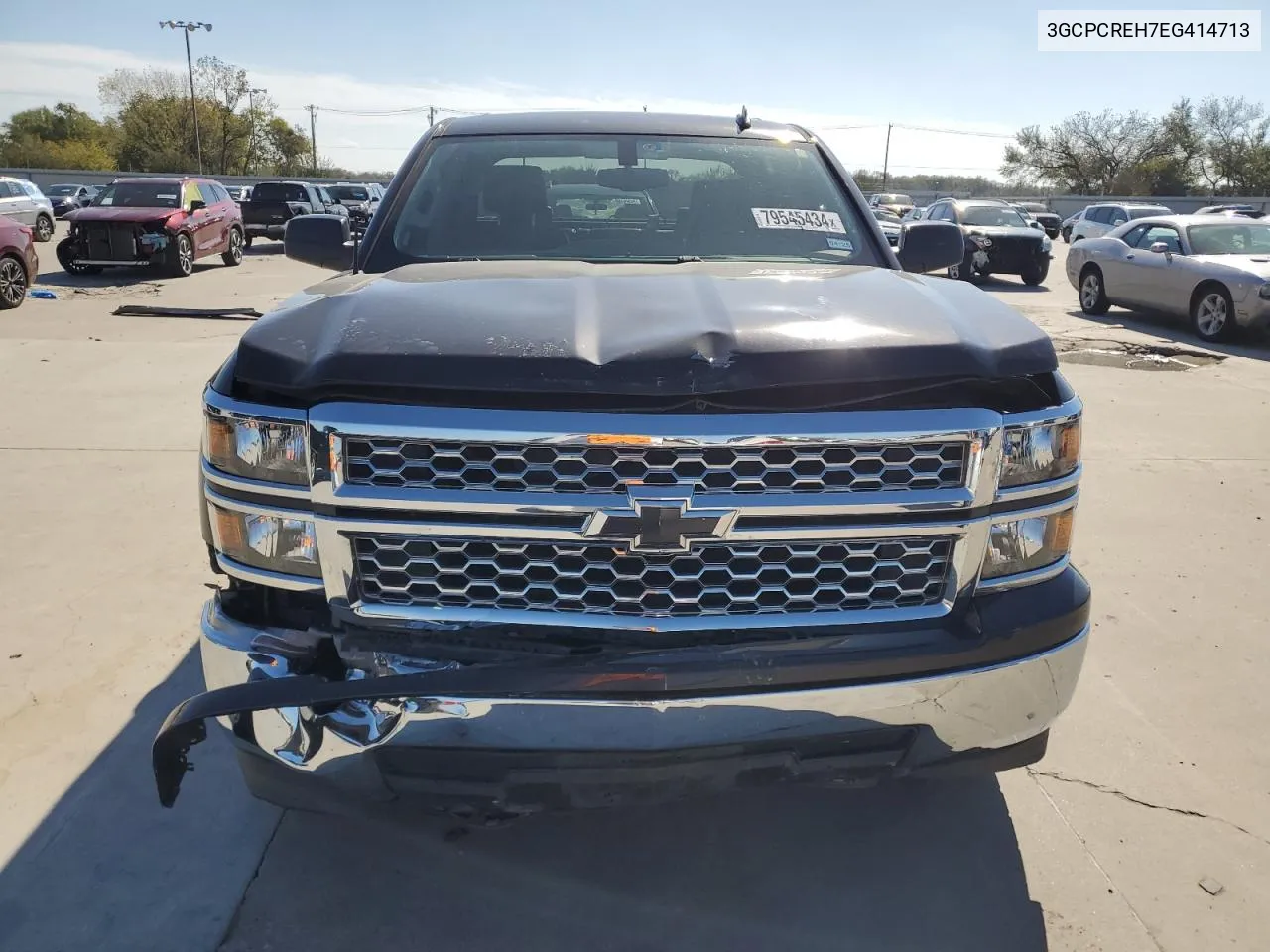 2014 Chevrolet Silverado C1500 Lt VIN: 3GCPCREH7EG414713 Lot: 79545434