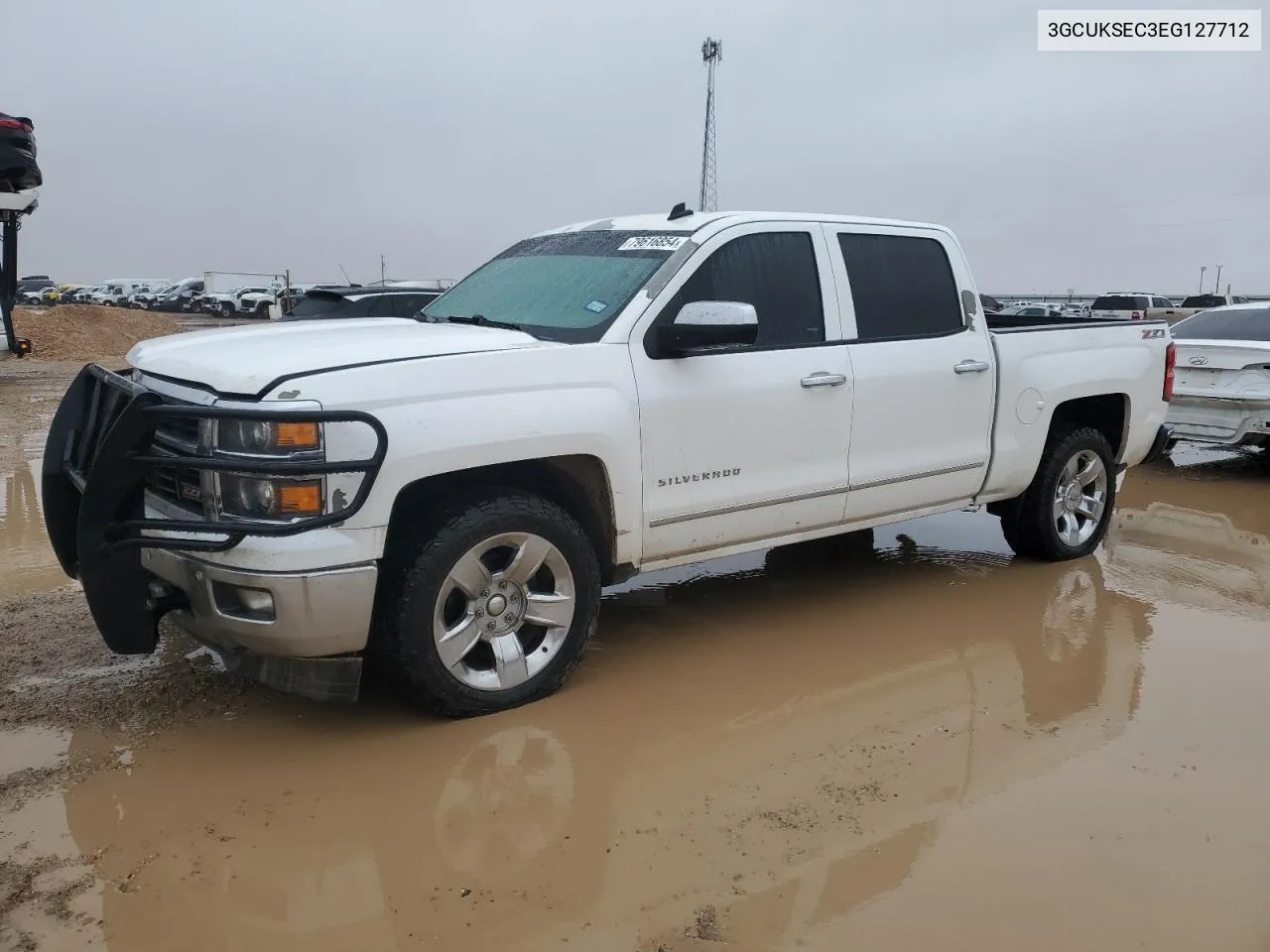 2014 Chevrolet Silverado K1500 Ltz VIN: 3GCUKSEC3EG127712 Lot: 79616854