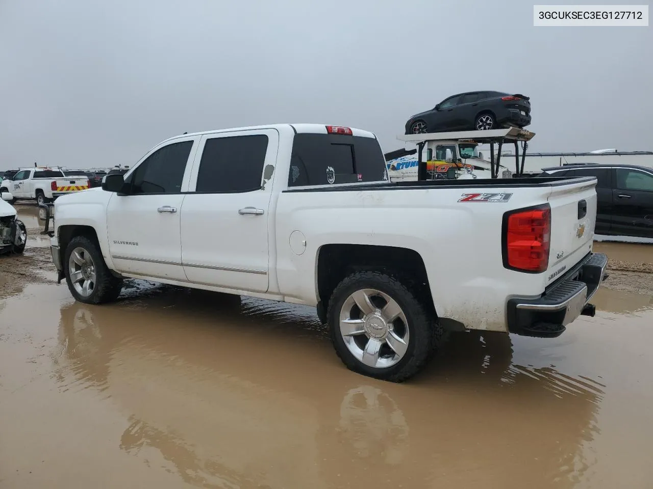 2014 Chevrolet Silverado K1500 Ltz VIN: 3GCUKSEC3EG127712 Lot: 79616854