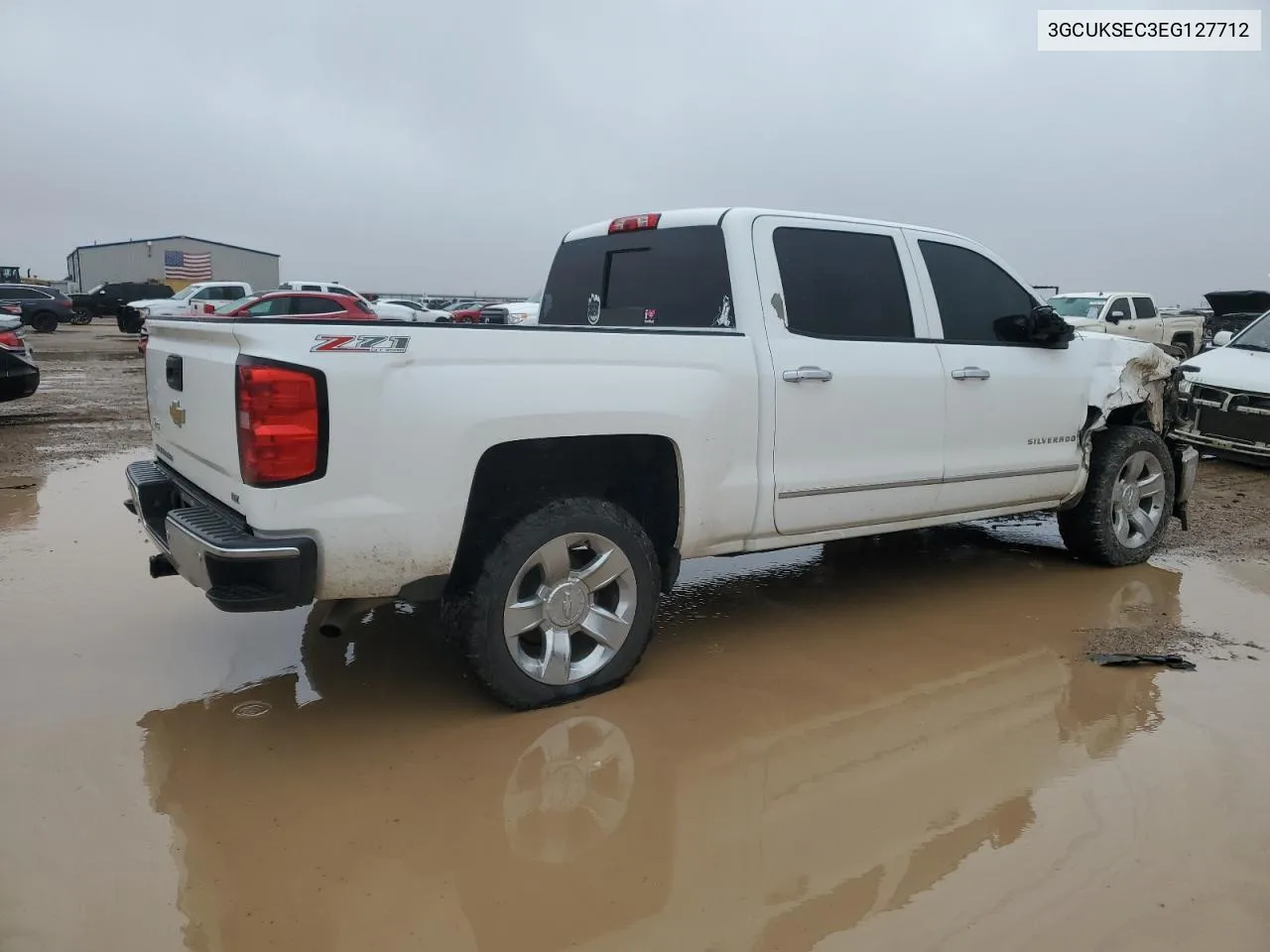 2014 Chevrolet Silverado K1500 Ltz VIN: 3GCUKSEC3EG127712 Lot: 79616854