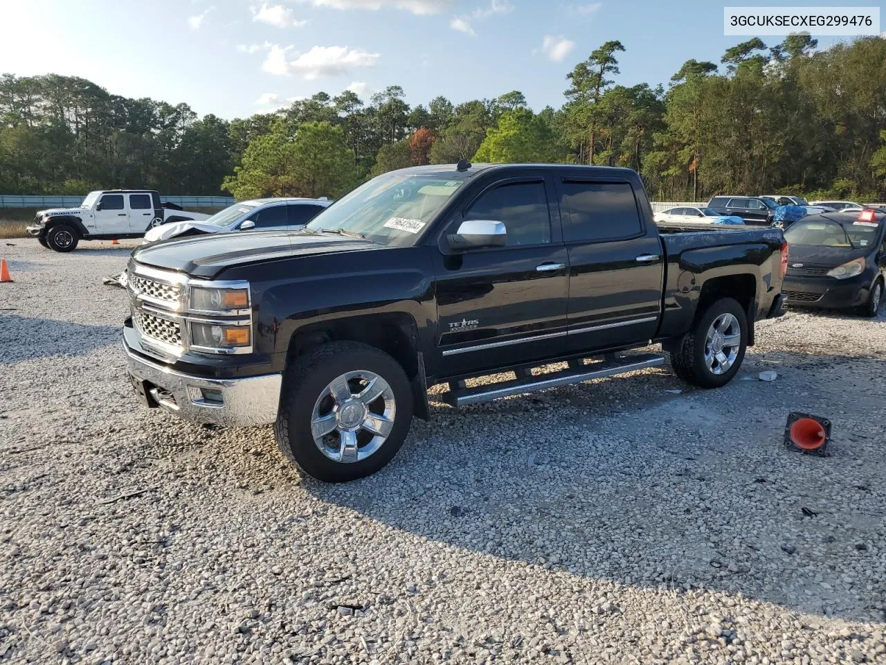 2014 Chevrolet Silverado K1500 Ltz VIN: 3GCUKSECXEG299476 Lot: 79642504