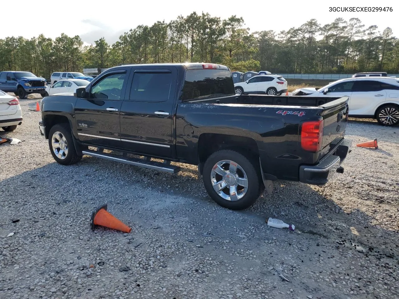 2014 Chevrolet Silverado K1500 Ltz VIN: 3GCUKSECXEG299476 Lot: 79642504