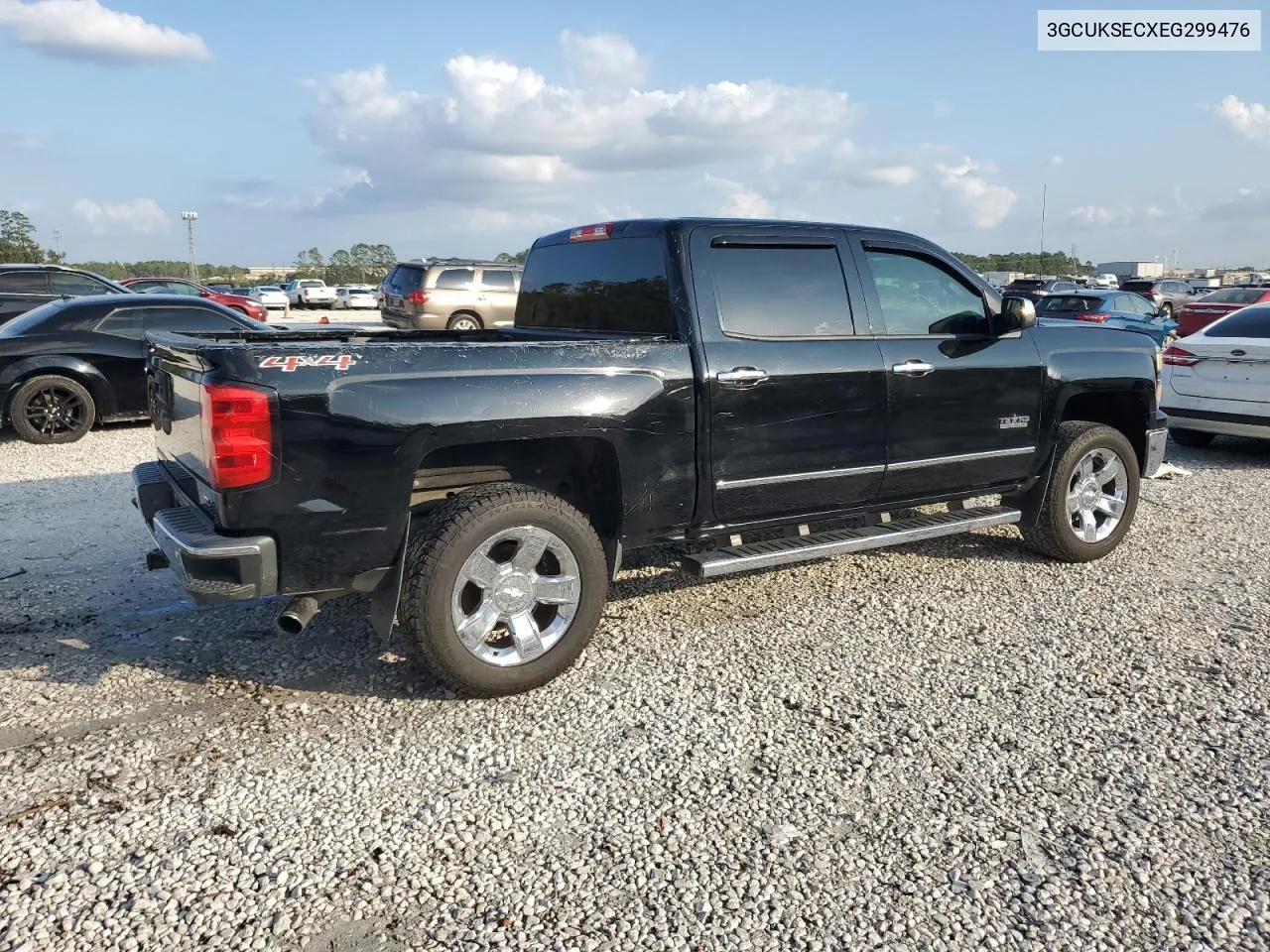 2014 Chevrolet Silverado K1500 Ltz VIN: 3GCUKSECXEG299476 Lot: 79642504