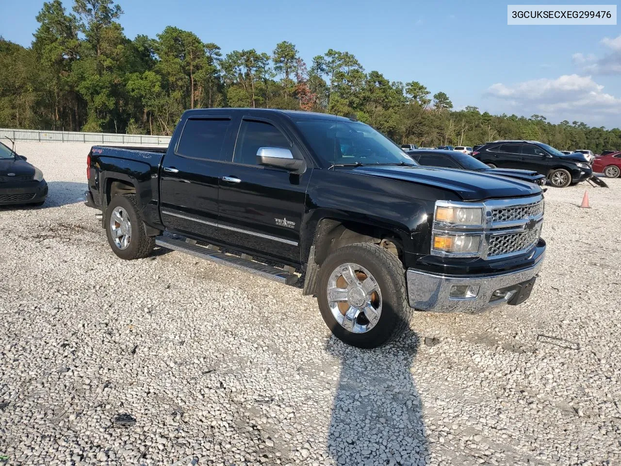 2014 Chevrolet Silverado K1500 Ltz VIN: 3GCUKSECXEG299476 Lot: 79642504