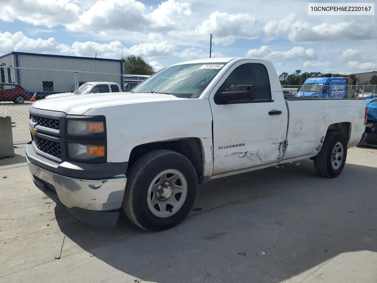 2014 Chevrolet Silverado C1500 VIN: 1GCNCPEH6EZ220167 Lot: 79763194