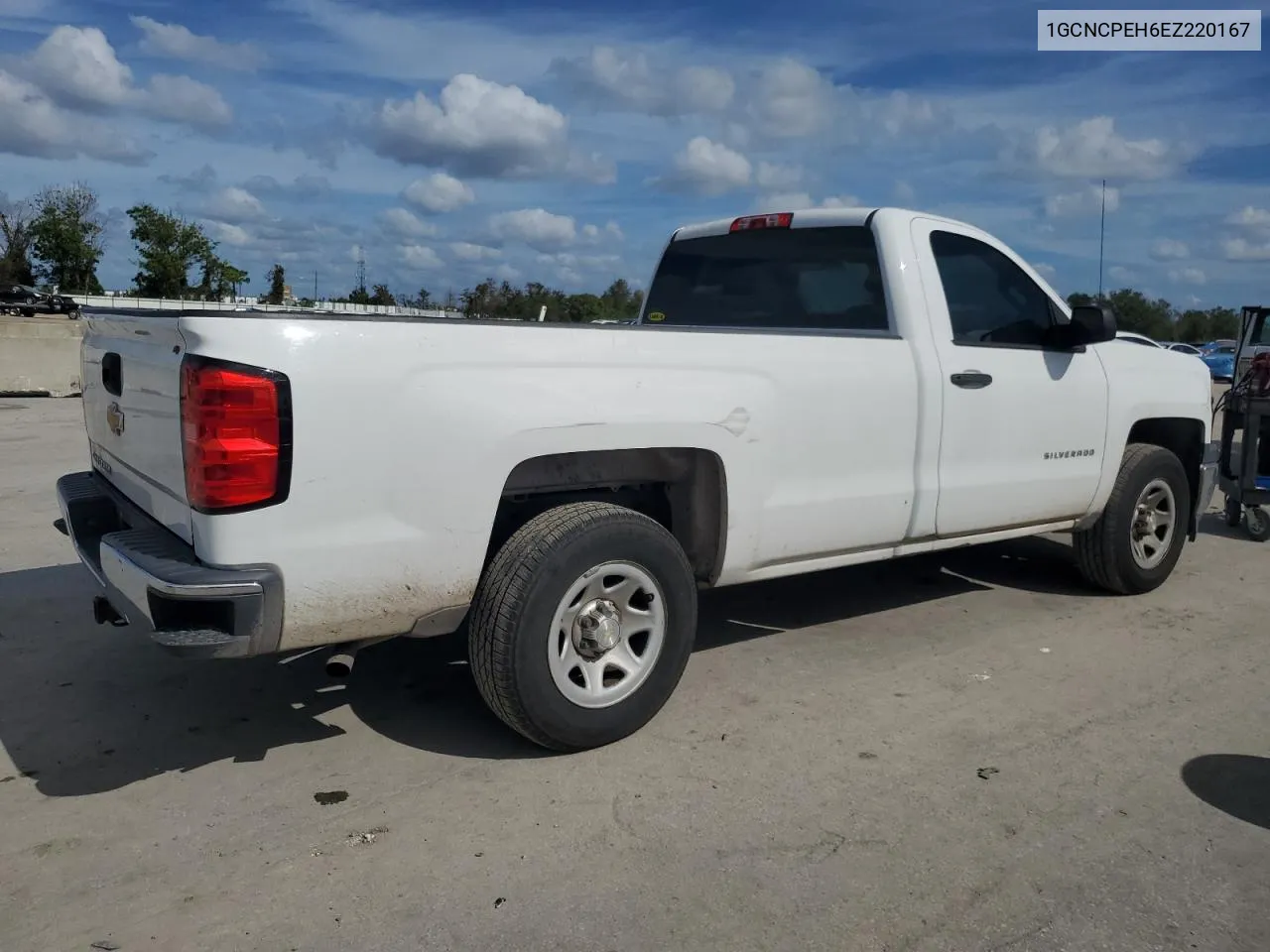 2014 Chevrolet Silverado C1500 VIN: 1GCNCPEH6EZ220167 Lot: 79763194