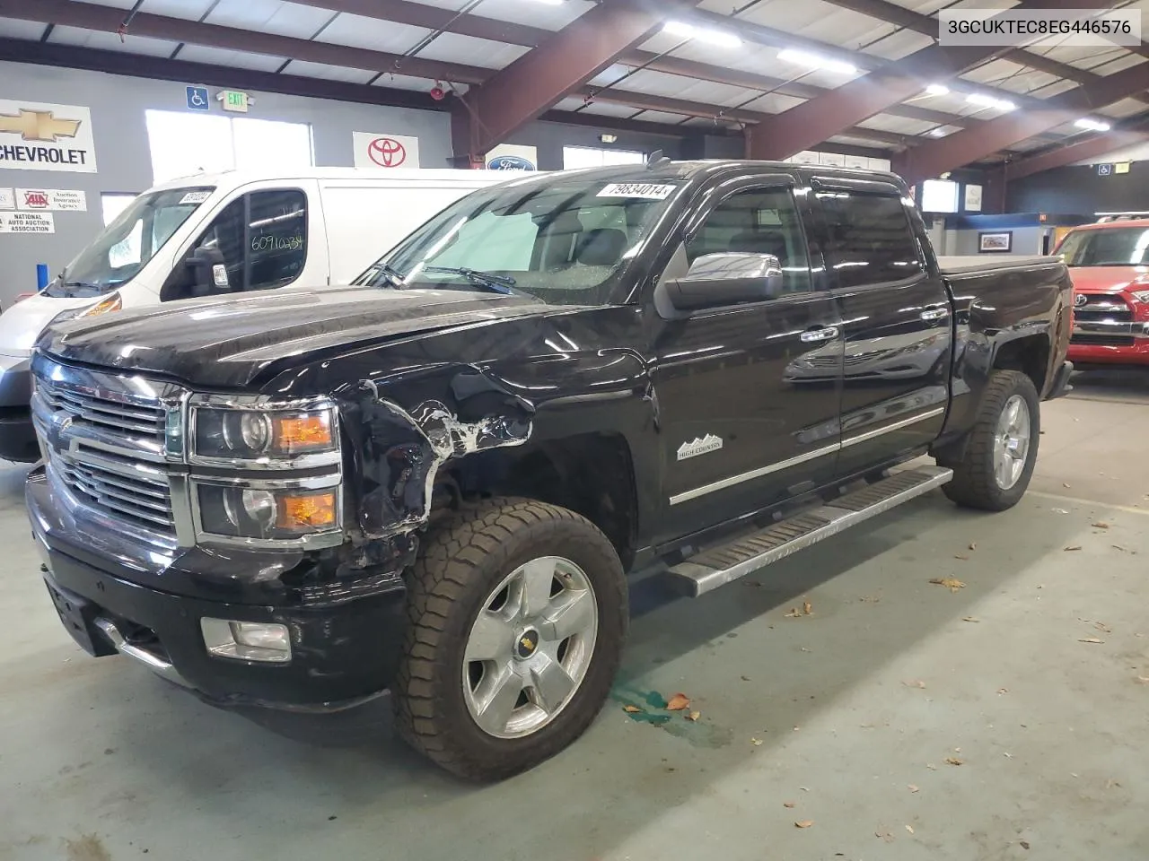 2014 Chevrolet Silverado K1500 High Country VIN: 3GCUKTEC8EG446576 Lot: 79834014