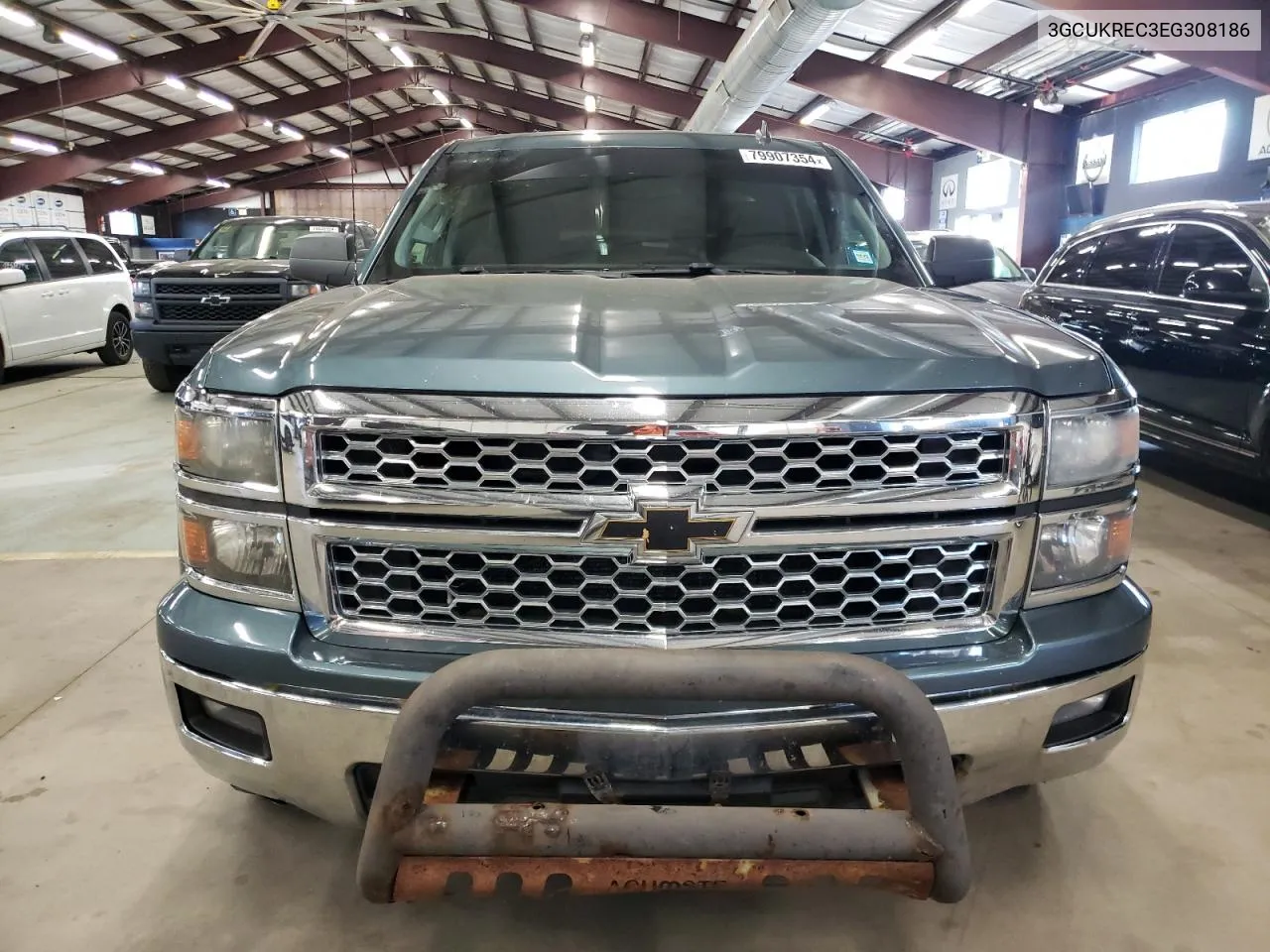 2014 Chevrolet Silverado K1500 Lt VIN: 3GCUKREC3EG308186 Lot: 79907354