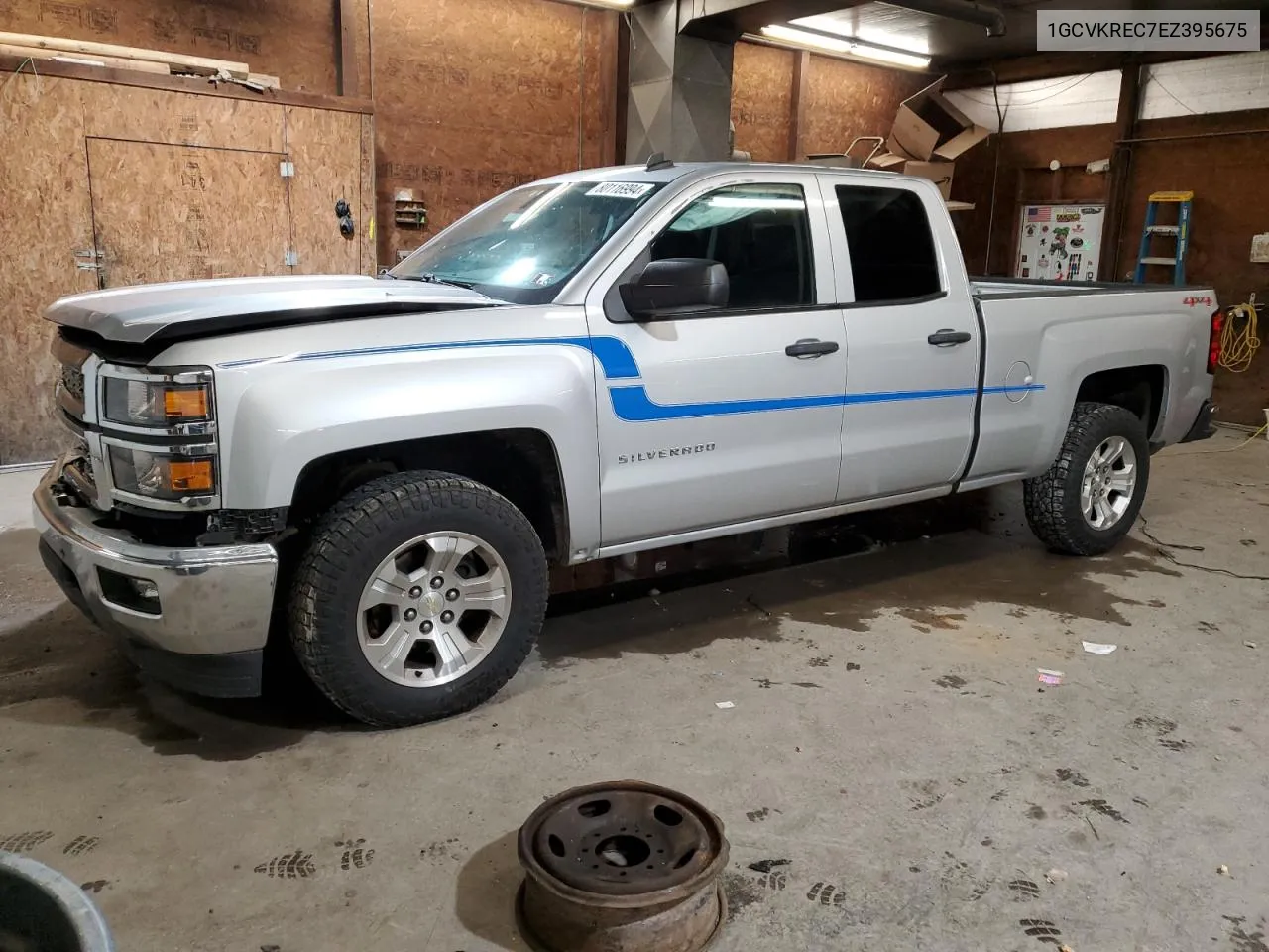 2014 Chevrolet Silverado K1500 Lt VIN: 1GCVKREC7EZ395675 Lot: 80116994