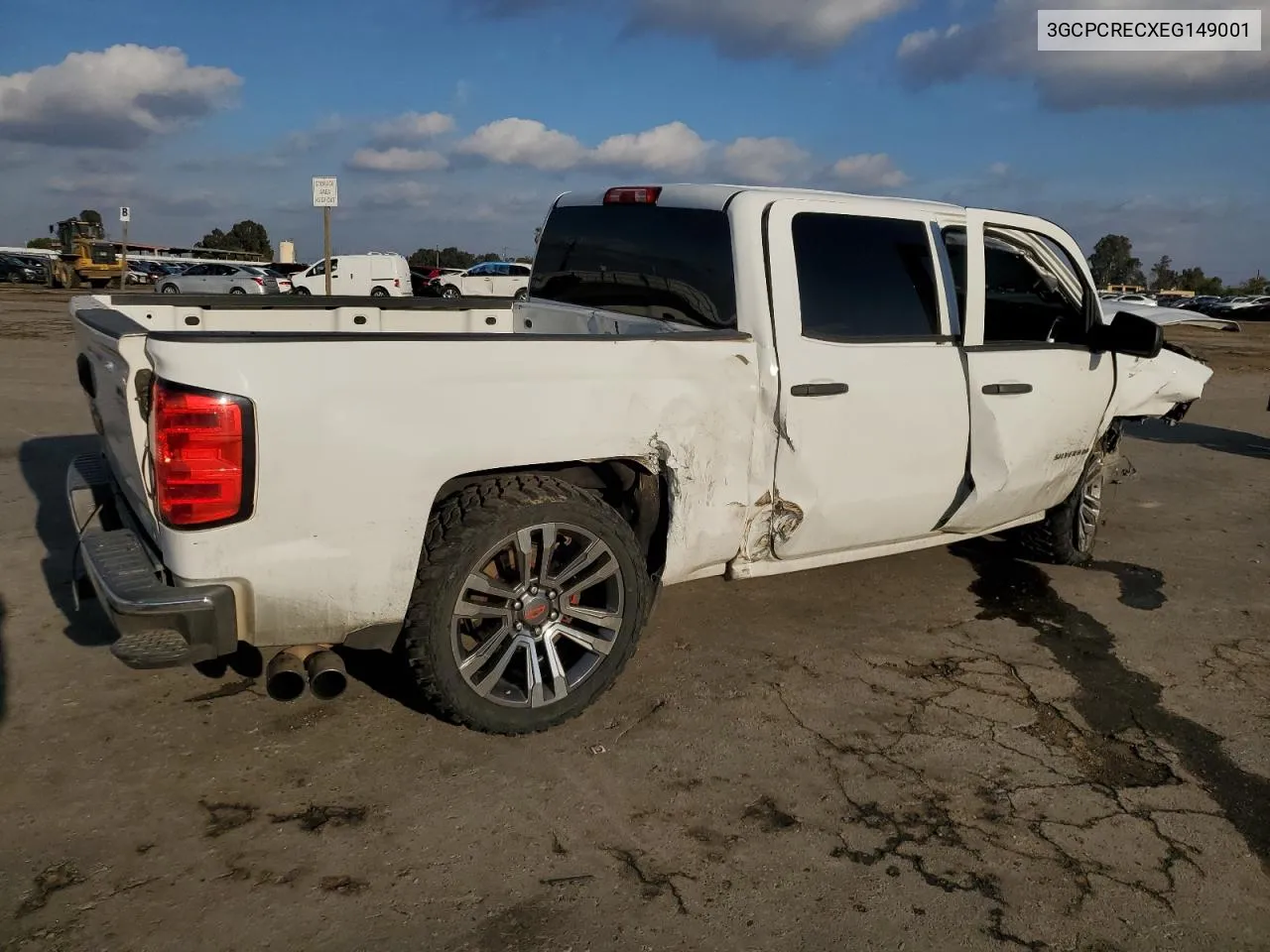 2014 Chevrolet Silverado C1500 Lt VIN: 3GCPCRECXEG149001 Lot: 80156294