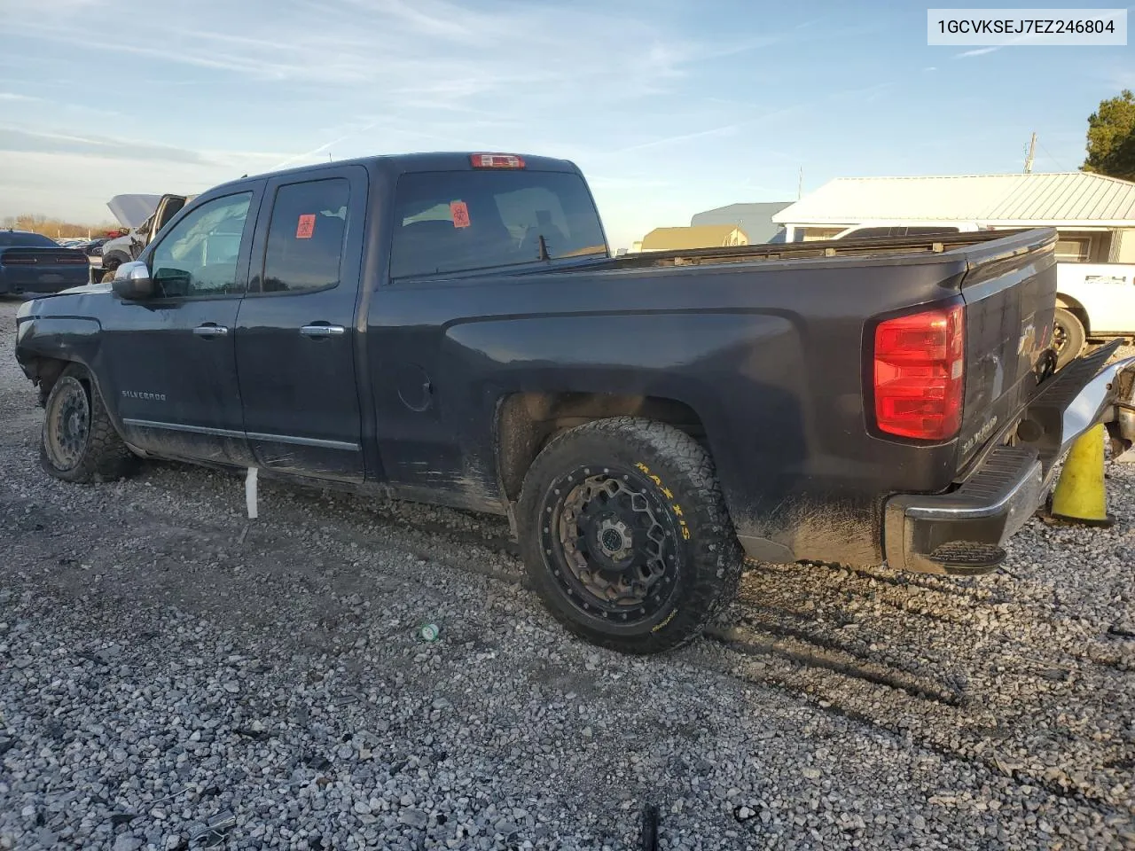 2014 Chevrolet Silverado K1500 Ltz VIN: 1GCVKSEJ7EZ246804 Lot: 80270414