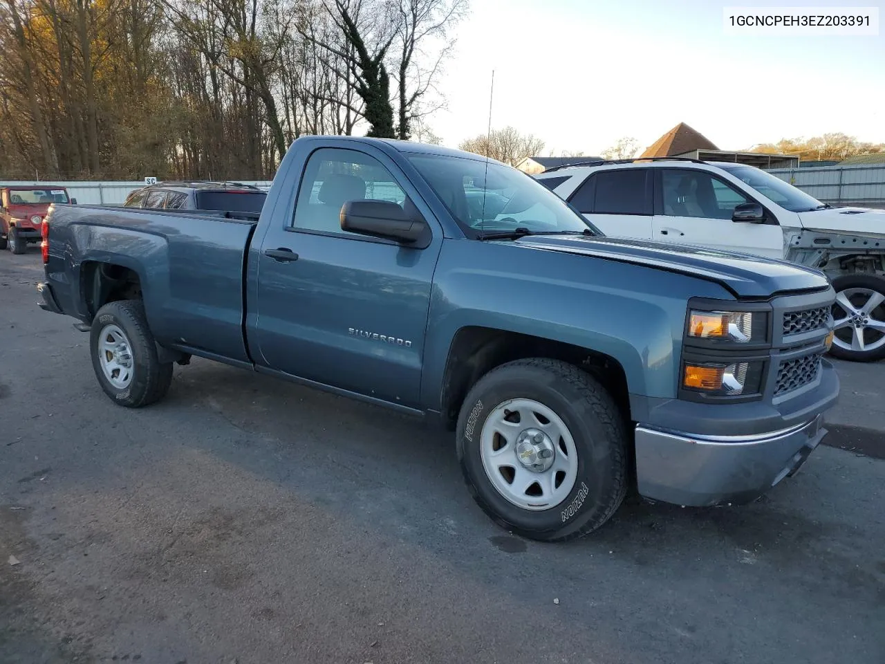 2014 Chevrolet Silverado C1500 VIN: 1GCNCPEH3EZ203391 Lot: 80550254