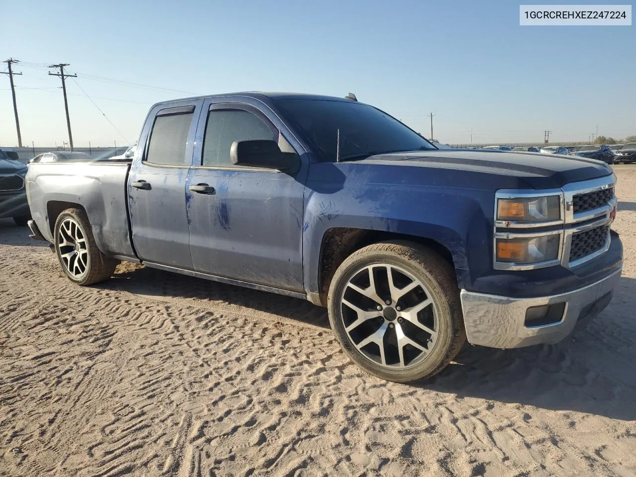 2014 Chevrolet Silverado C1500 Lt VIN: 1GCRCREHXEZ247224 Lot: 80569584