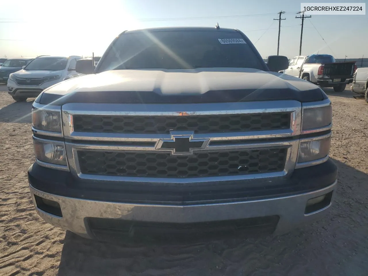 2014 Chevrolet Silverado C1500 Lt VIN: 1GCRCREHXEZ247224 Lot: 80569584