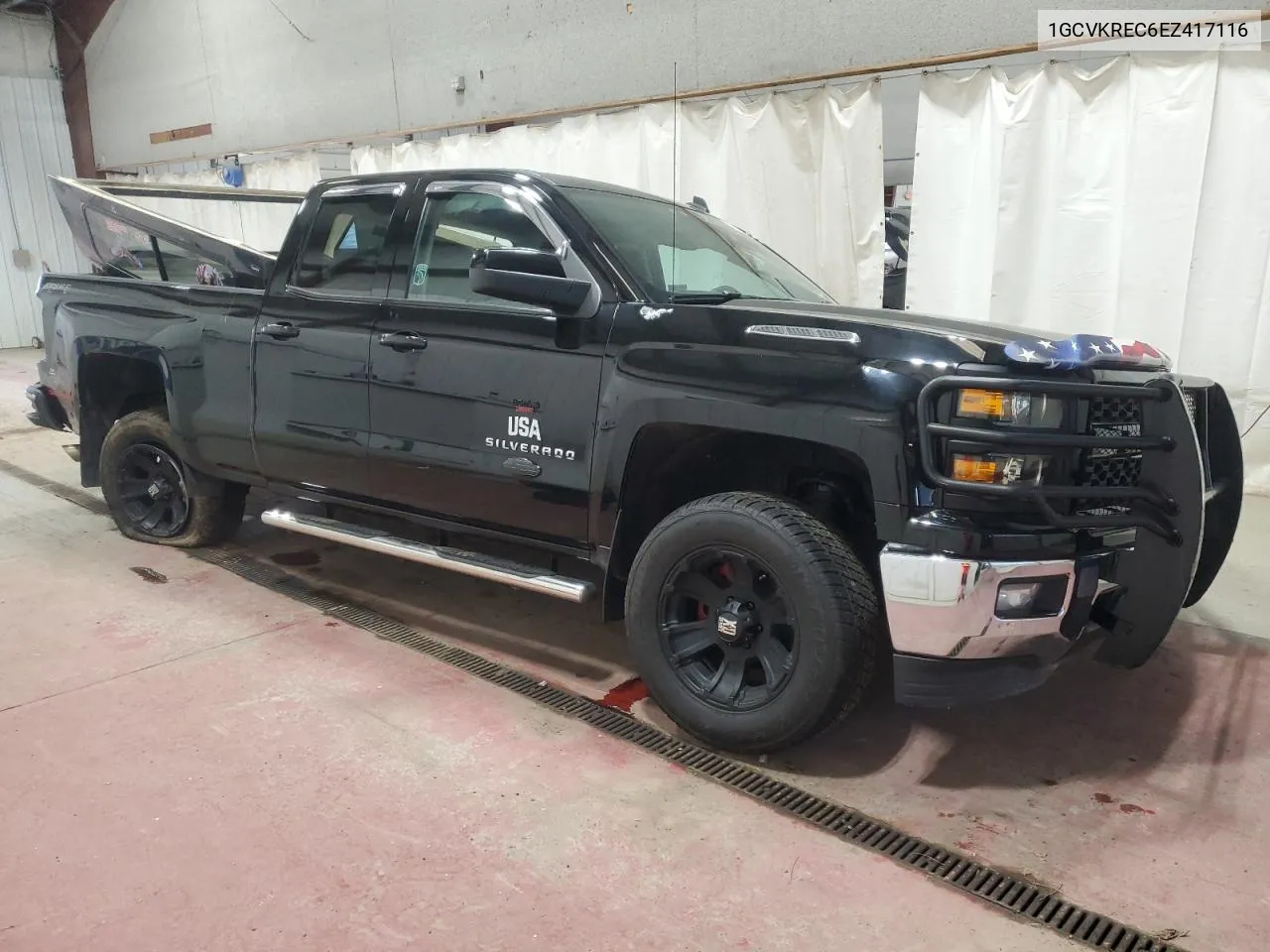 2014 Chevrolet Silverado K1500 Lt VIN: 1GCVKREC6EZ417116 Lot: 80576204