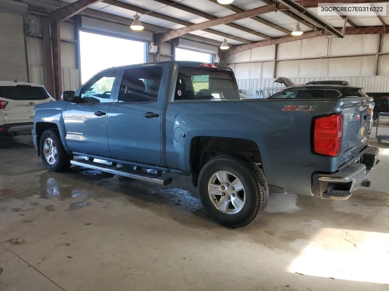 2014 Chevrolet Silverado C1500 Lt VIN: 3GCPCREC7EG316222 Lot: 80588834