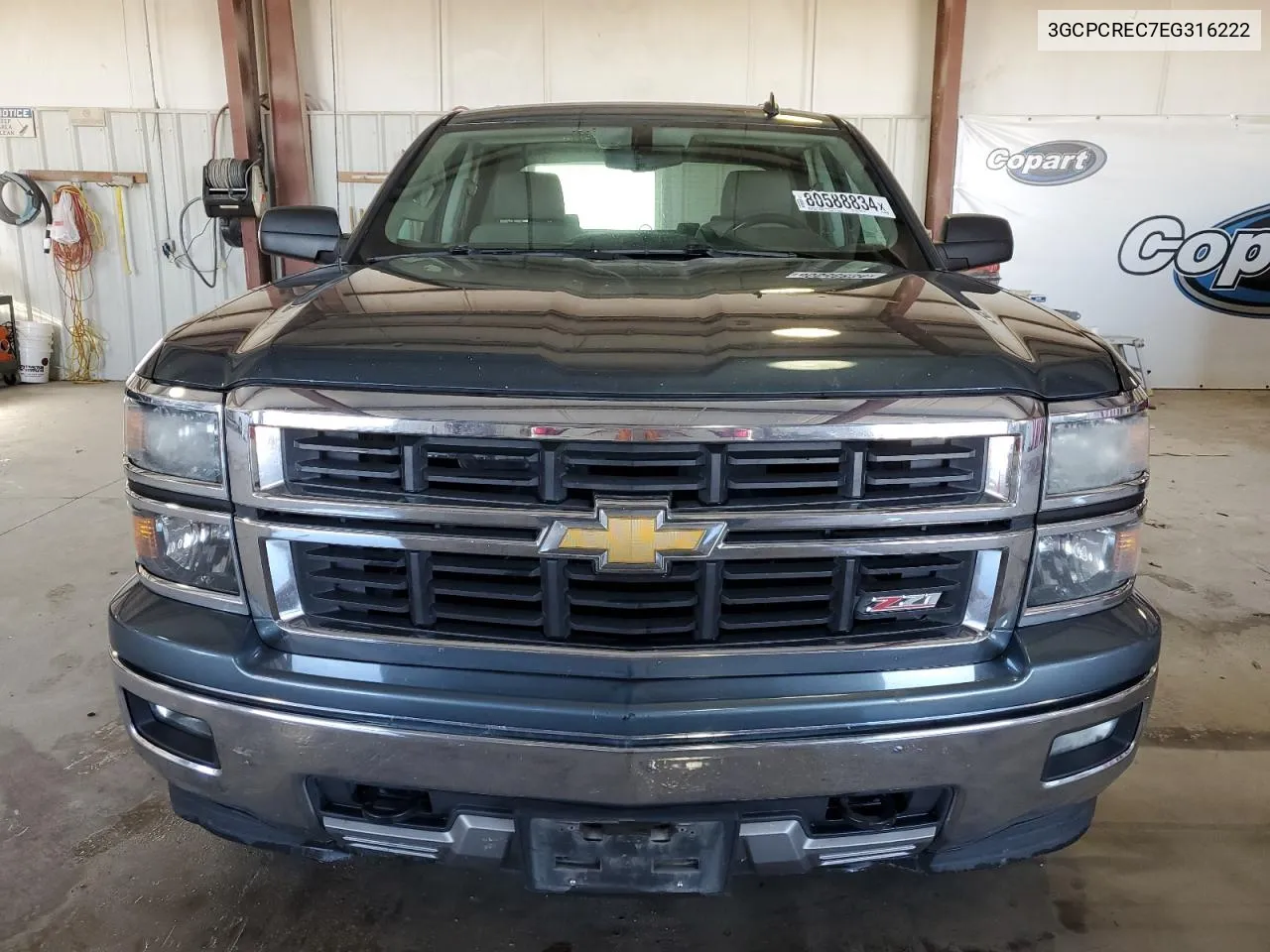 2014 Chevrolet Silverado C1500 Lt VIN: 3GCPCREC7EG316222 Lot: 80588834