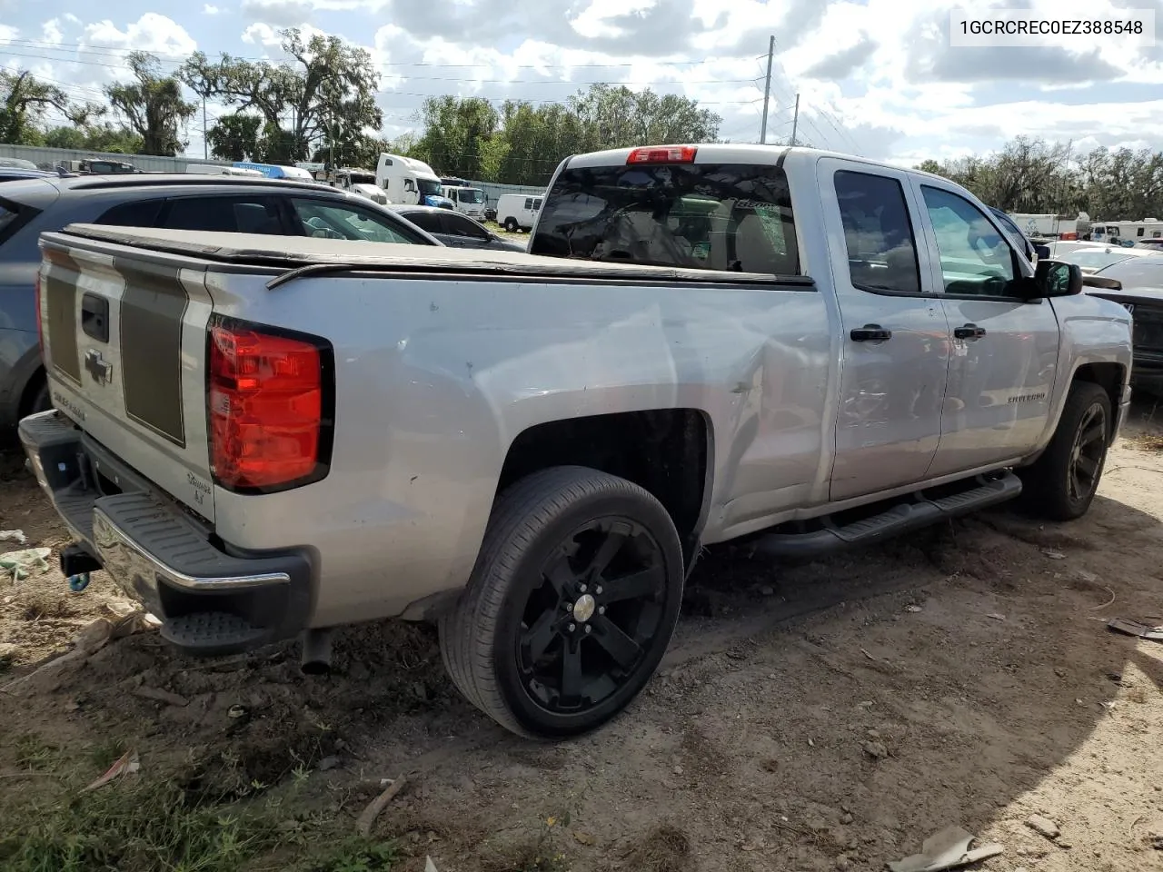 2014 Chevrolet Silverado C1500 Lt VIN: 1GCRCREC0EZ388548 Lot: 80653584