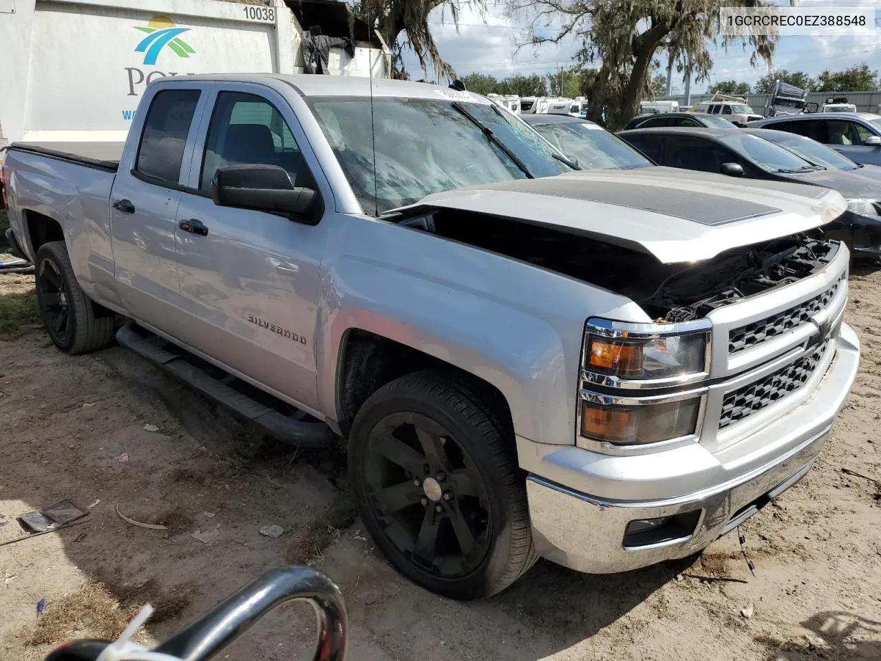 2014 Chevrolet Silverado C1500 Lt VIN: 1GCRCREC0EZ388548 Lot: 80653584