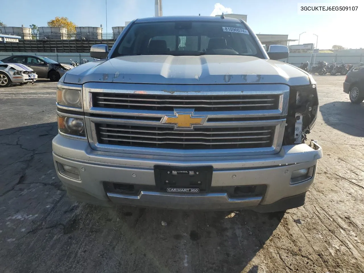 2014 Chevrolet Silverado K1500 High Country VIN: 3GCUKTEJ6EG509107 Lot: 81090074