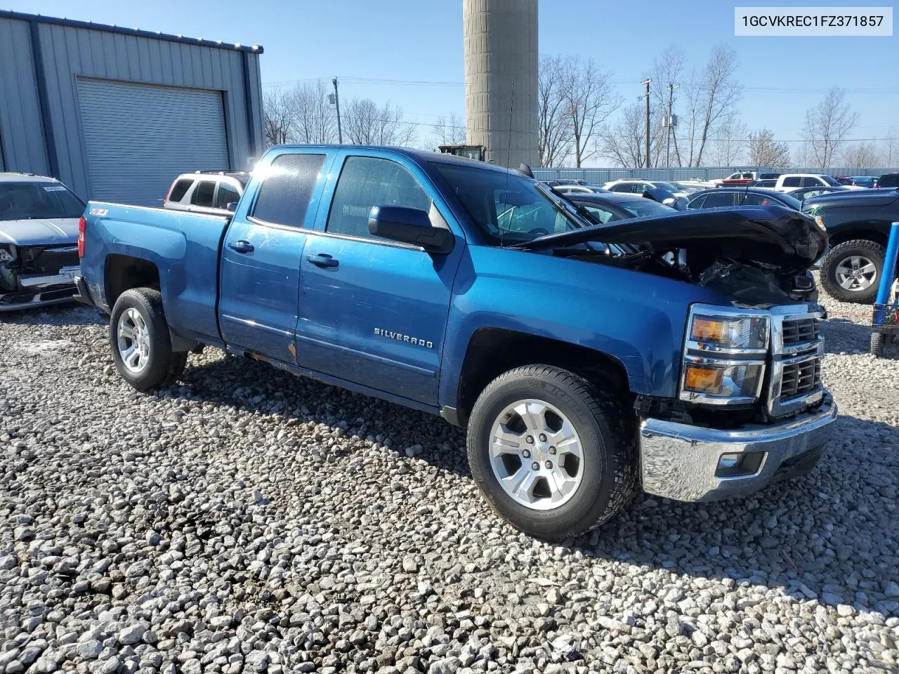 2015 Chevrolet Silverado K1500 Lt VIN: 1GCVKREC1FZ371857 Lot: 43463034