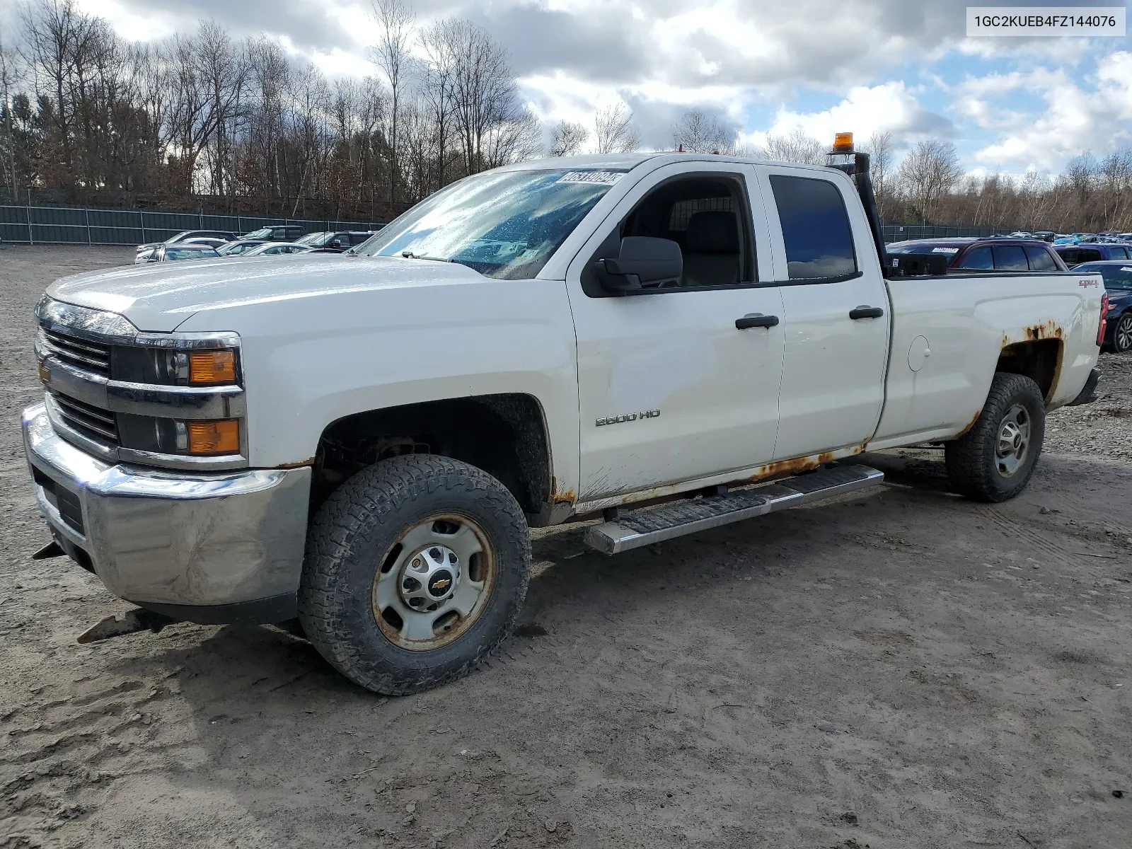 2015 Chevrolet Silverado K2500 Heavy Duty VIN: 1GC2KUEB4FZ144076 Lot: 46319094