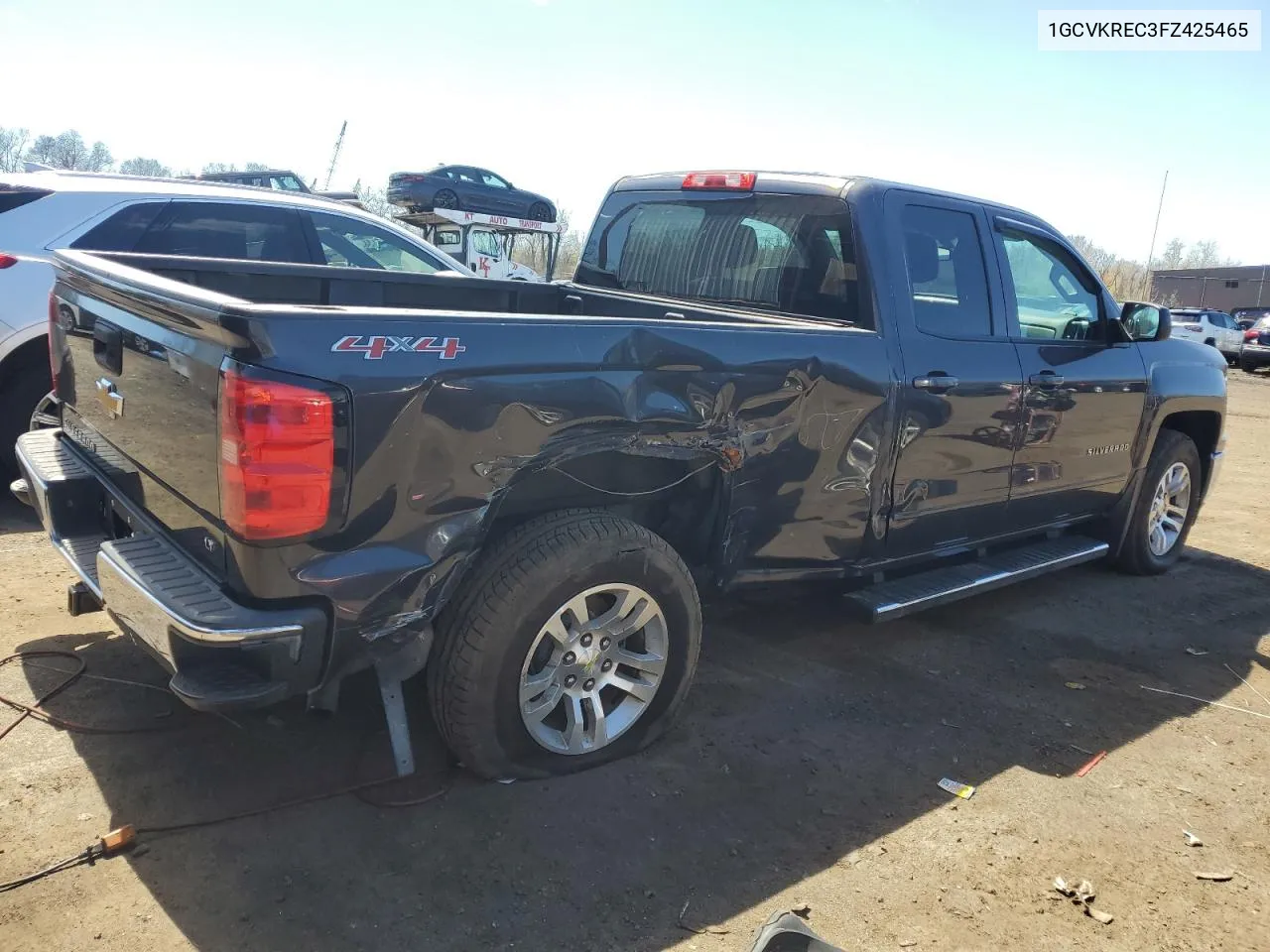 1GCVKREC3FZ425465 2015 Chevrolet Silverado K1500 Lt