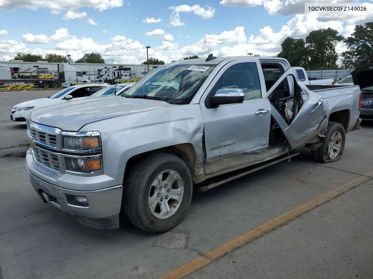 2015 Chevrolet Silverado K1500 Ltz VIN: 1GCVKSEC0FZ149026 Lot: 52298844