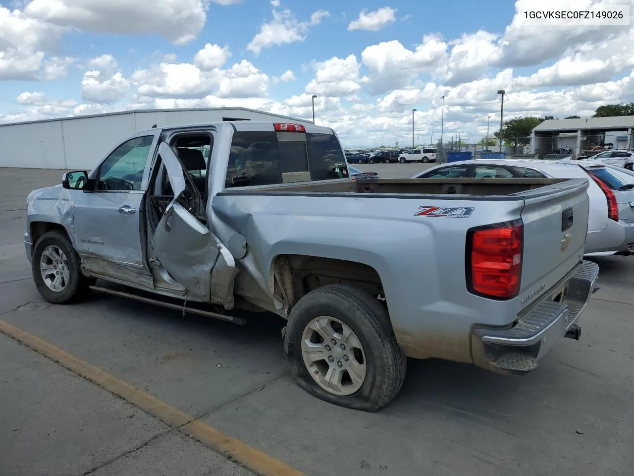 2015 Chevrolet Silverado K1500 Ltz VIN: 1GCVKSEC0FZ149026 Lot: 52298844