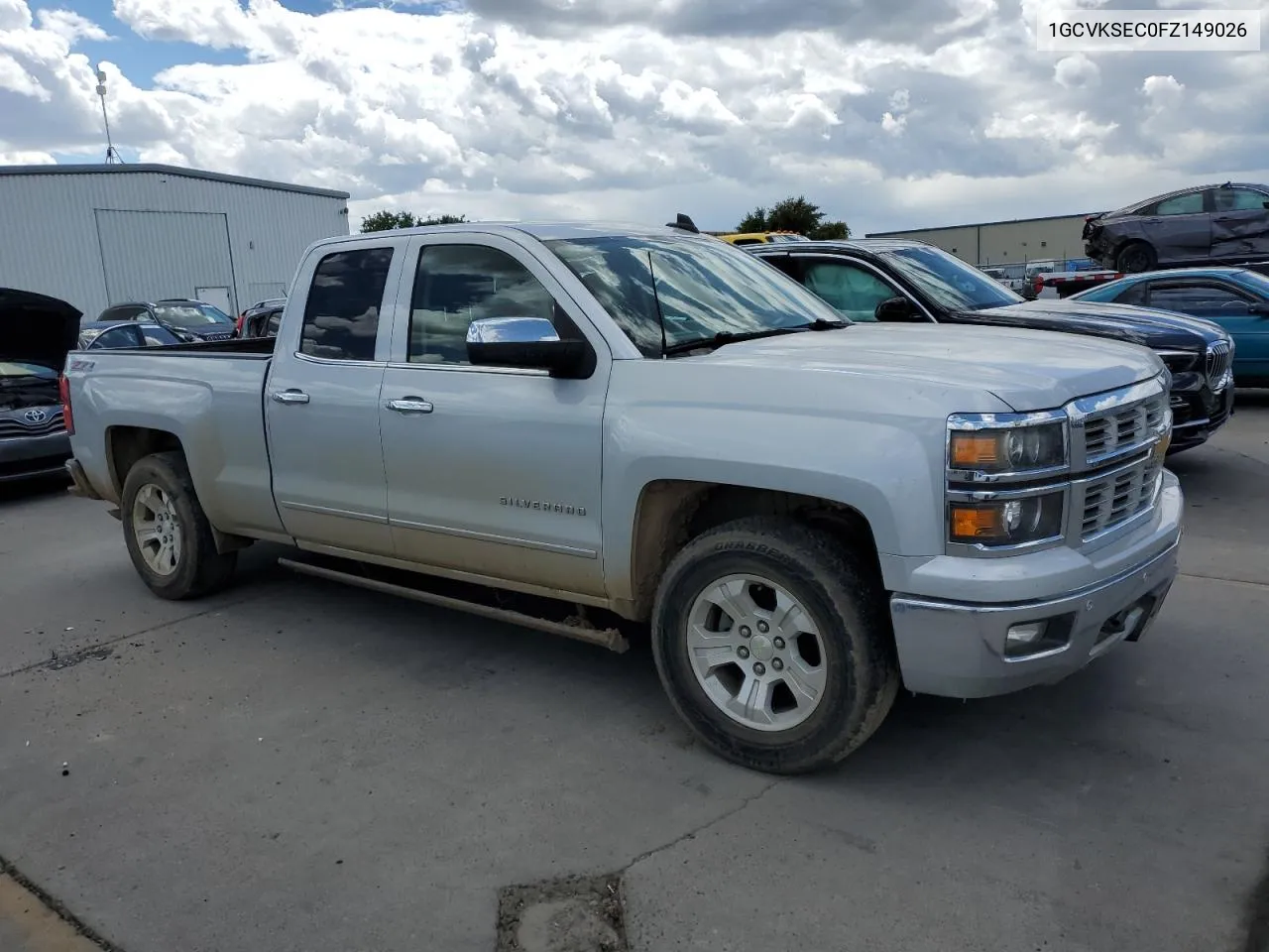 2015 Chevrolet Silverado K1500 Ltz VIN: 1GCVKSEC0FZ149026 Lot: 52298844