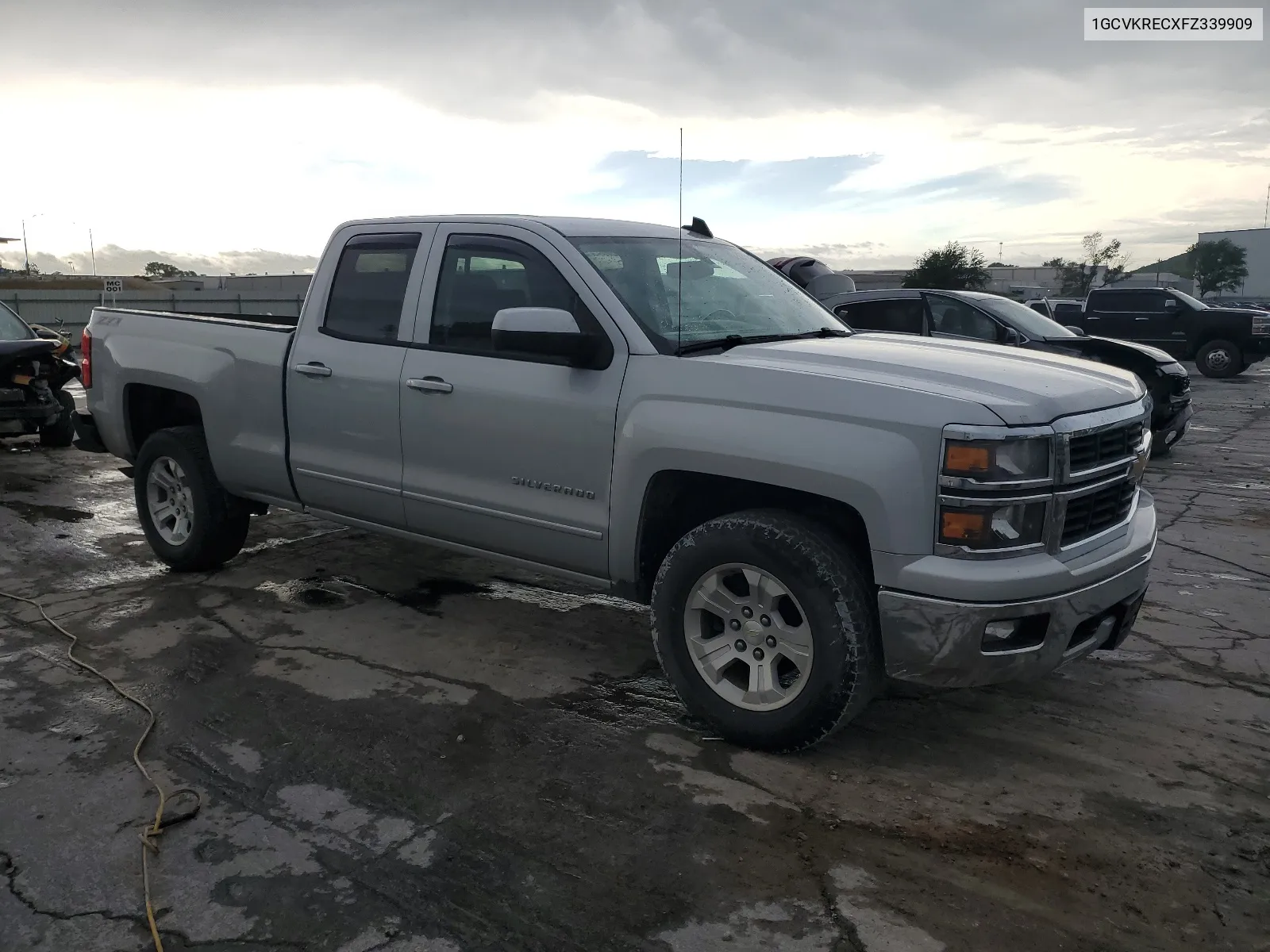 2015 Chevrolet Silverado K1500 Lt VIN: 1GCVKRECXFZ339909 Lot: 53311554