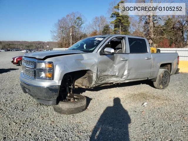 2015 Chevrolet Silverado C1500 Lt VIN: 3GCPCREC0FG105252 Lot: 53317074