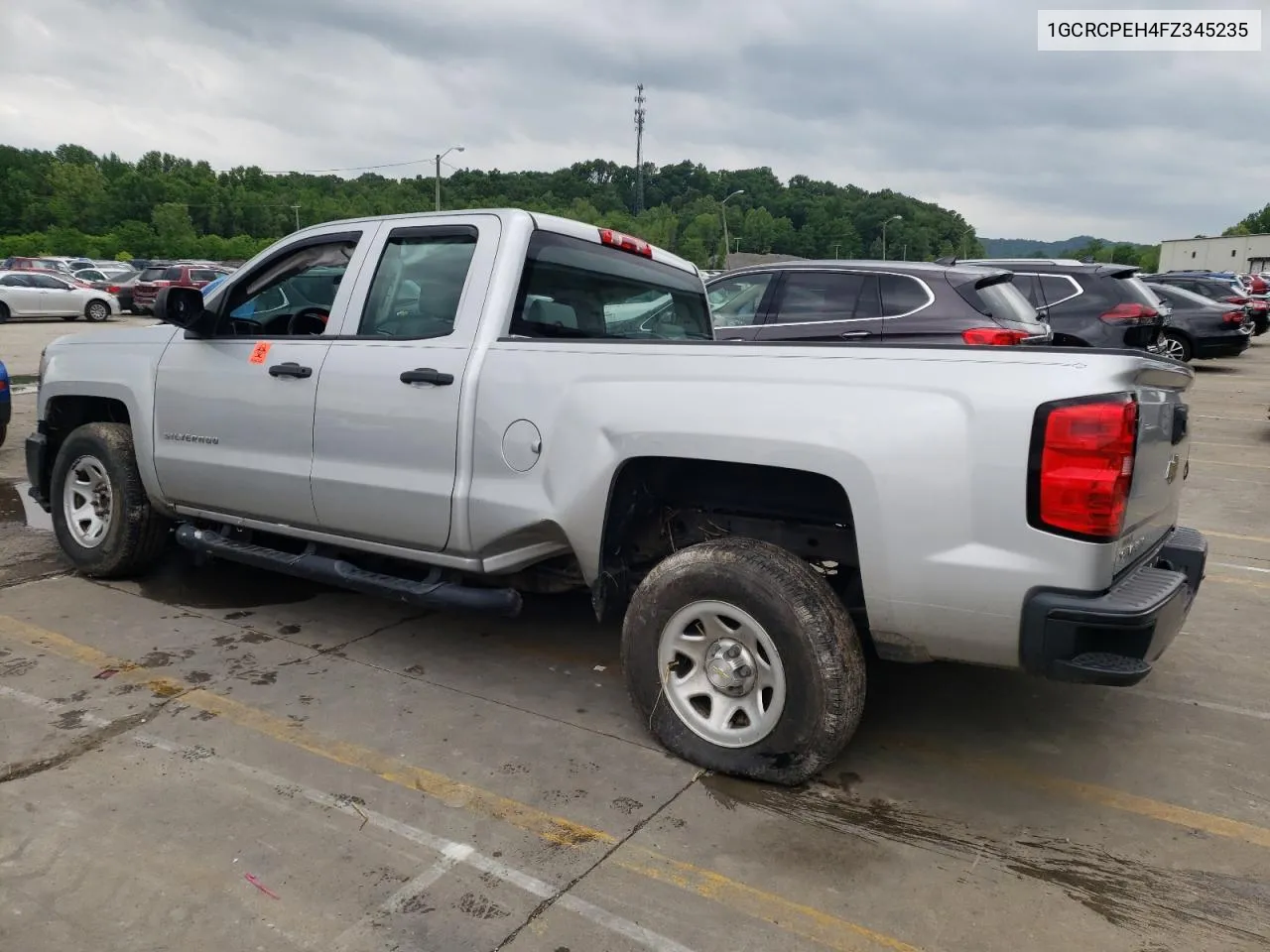 2015 Chevrolet Silverado C1500 VIN: 1GCRCPEH4FZ345235 Lot: 53387784