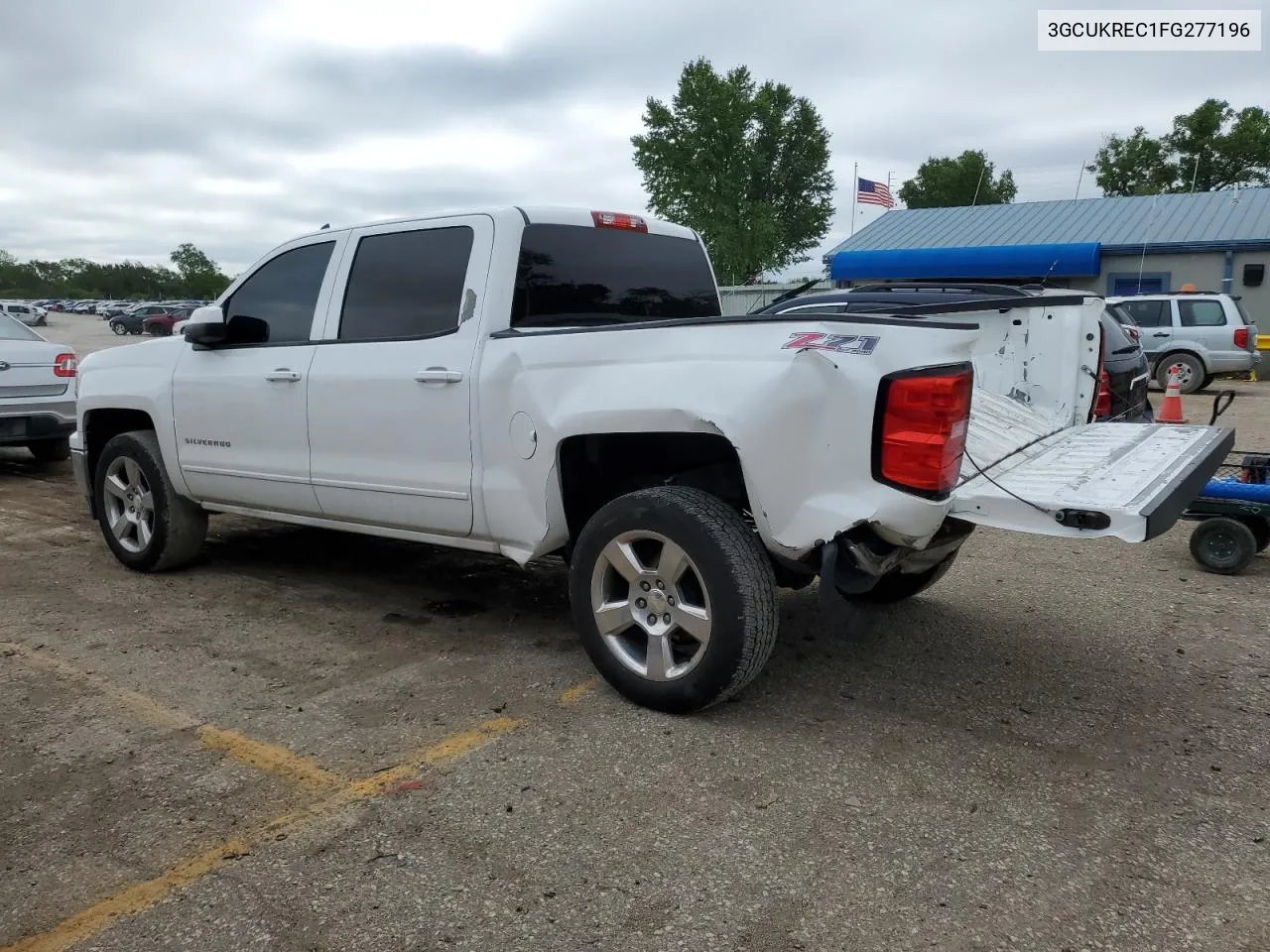 2015 Chevrolet Silverado K1500 Lt VIN: 3GCUKREC1FG277196 Lot: 53392234