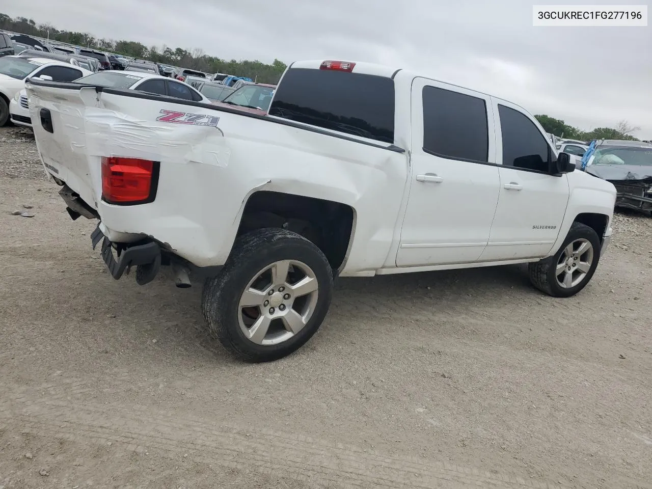 2015 Chevrolet Silverado K1500 Lt VIN: 3GCUKREC1FG277196 Lot: 53392234