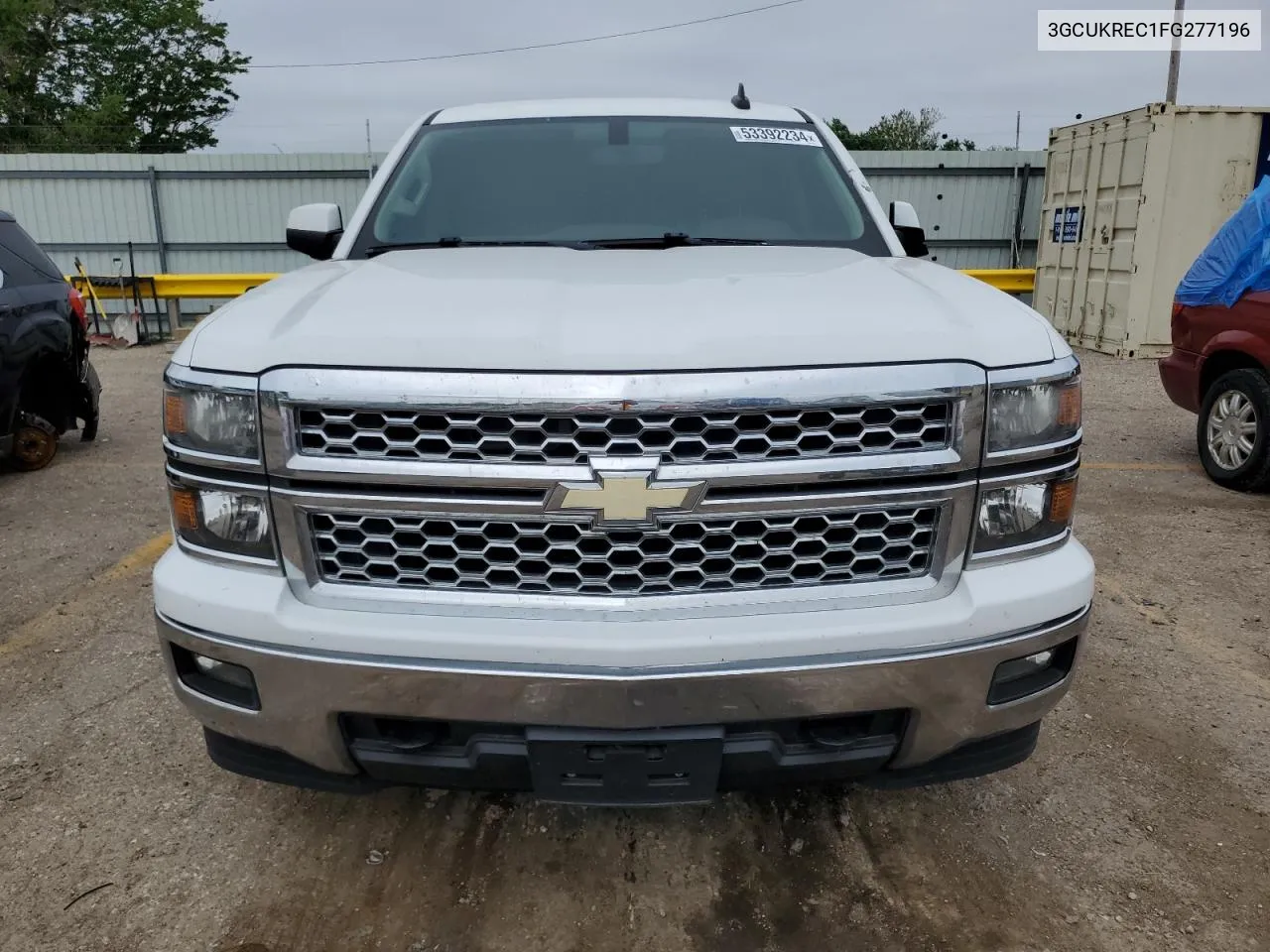 2015 Chevrolet Silverado K1500 Lt VIN: 3GCUKREC1FG277196 Lot: 53392234