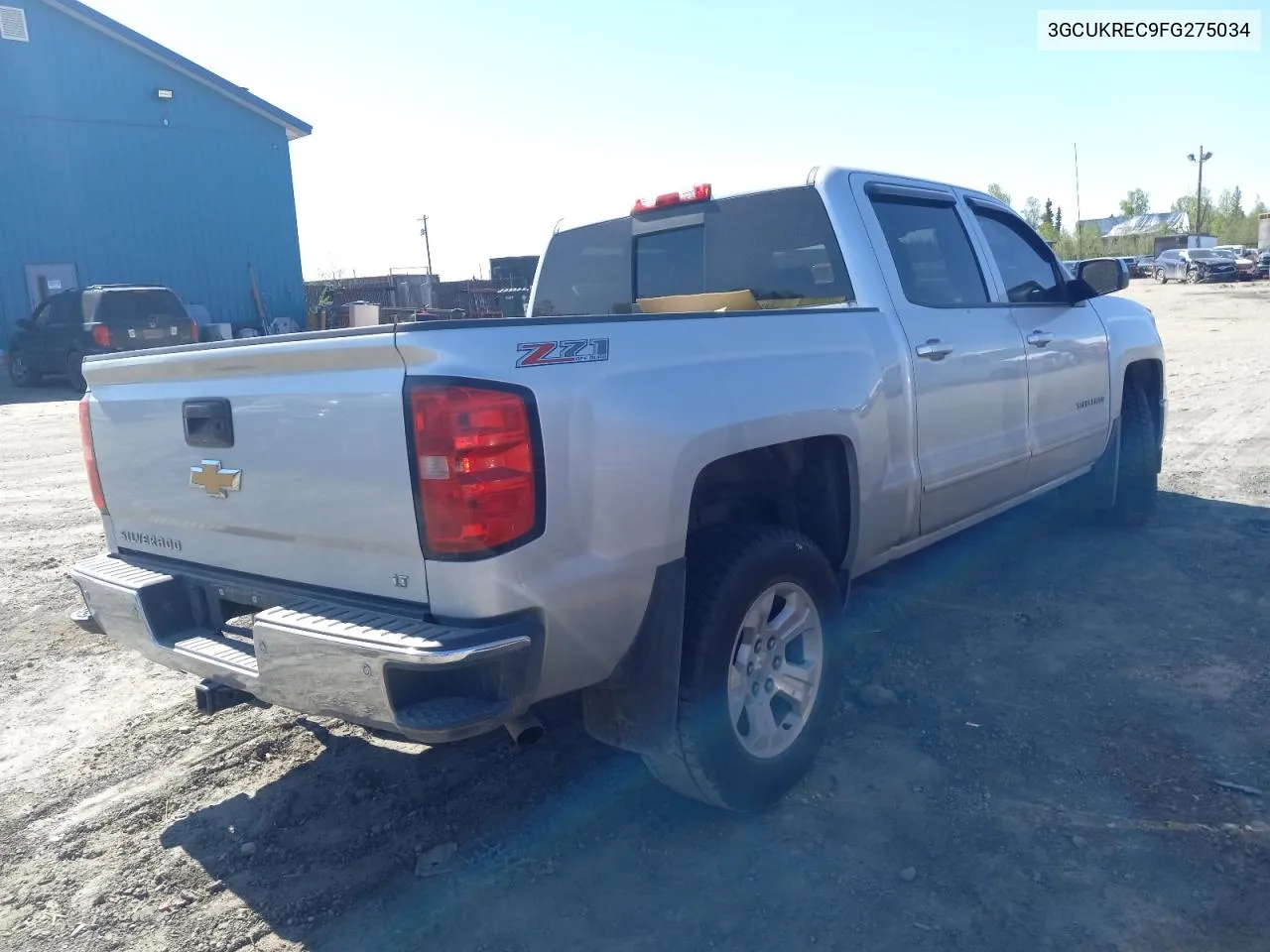 3GCUKREC9FG275034 2015 Chevrolet Silverado K1500 Lt