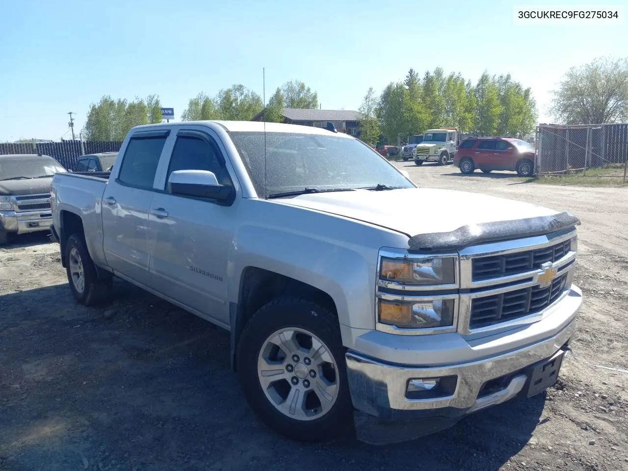 3GCUKREC9FG275034 2015 Chevrolet Silverado K1500 Lt