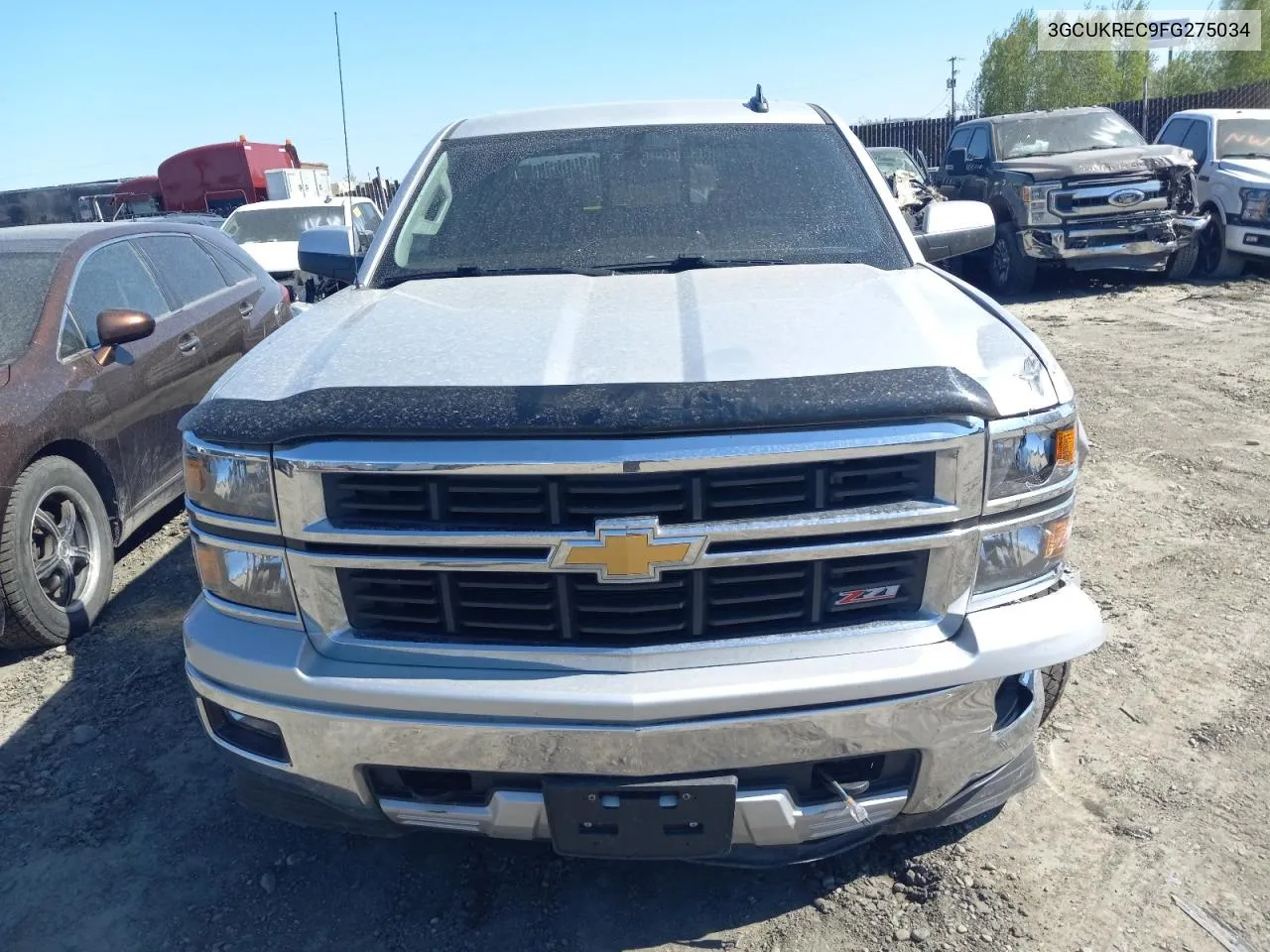 3GCUKREC9FG275034 2015 Chevrolet Silverado K1500 Lt